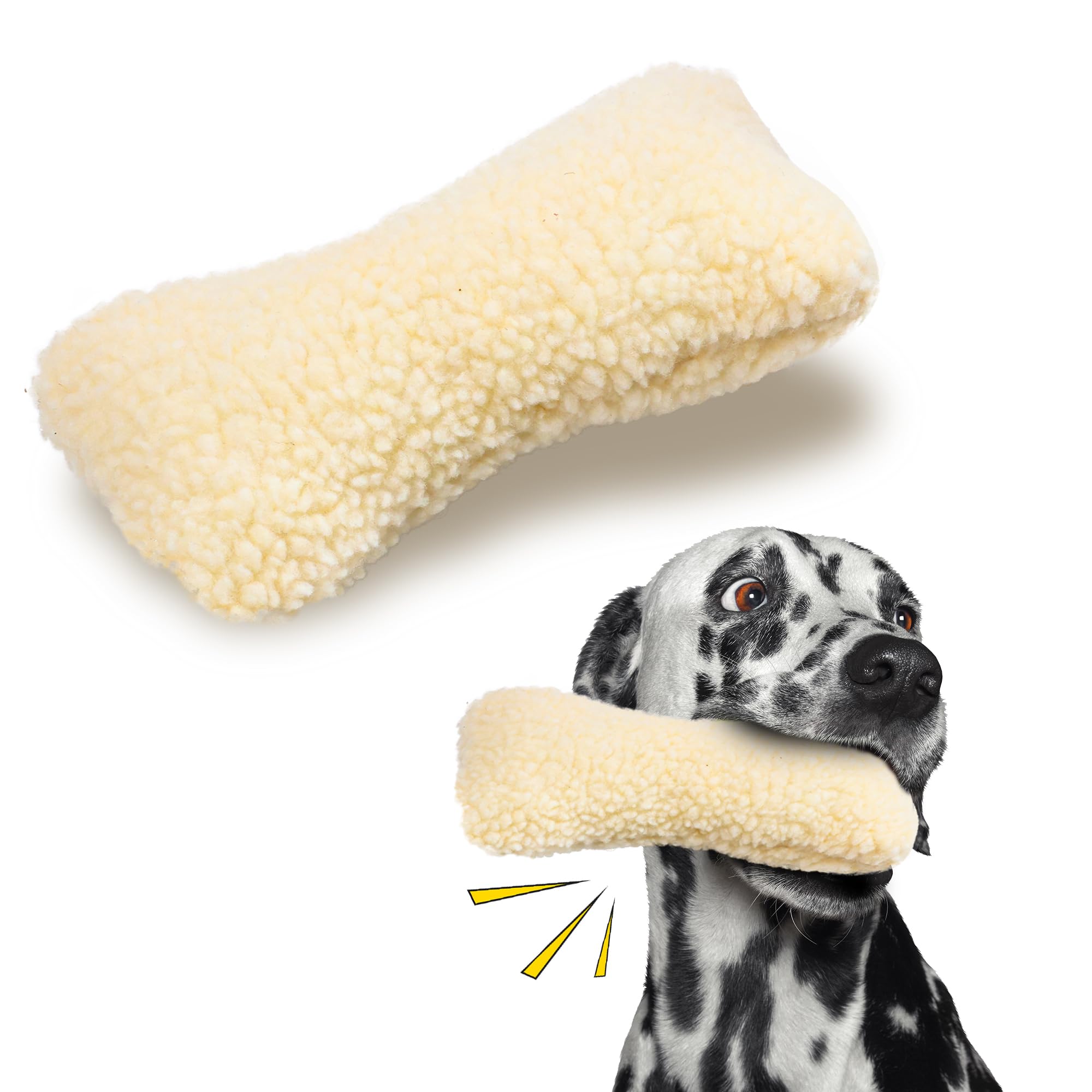 Spot By Ethical Products Super Soft Vermont Fleece Dog Toys - Calming Dog Toy With Squeaker Dog Toy For Small Dog Puppy Toys Lar