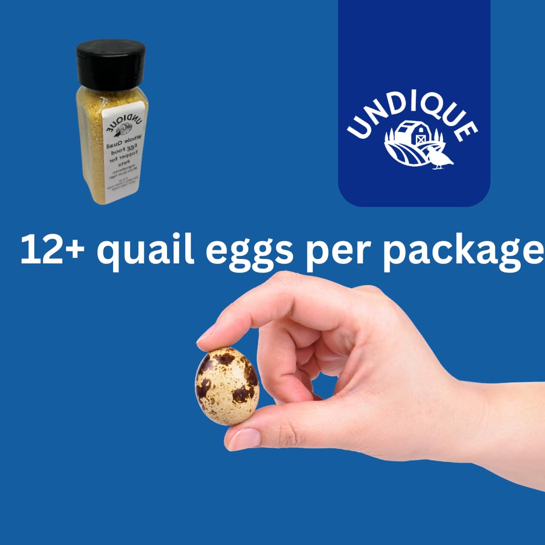 Quailicious Boost Pet Food Enhancer - Healthy Dog Food Topper with Whole Quail Eggs - Pet Health Supplements for Energy, Immune Function, Shiny Coat & Skin - Omega-3 & Omega-6 Rich