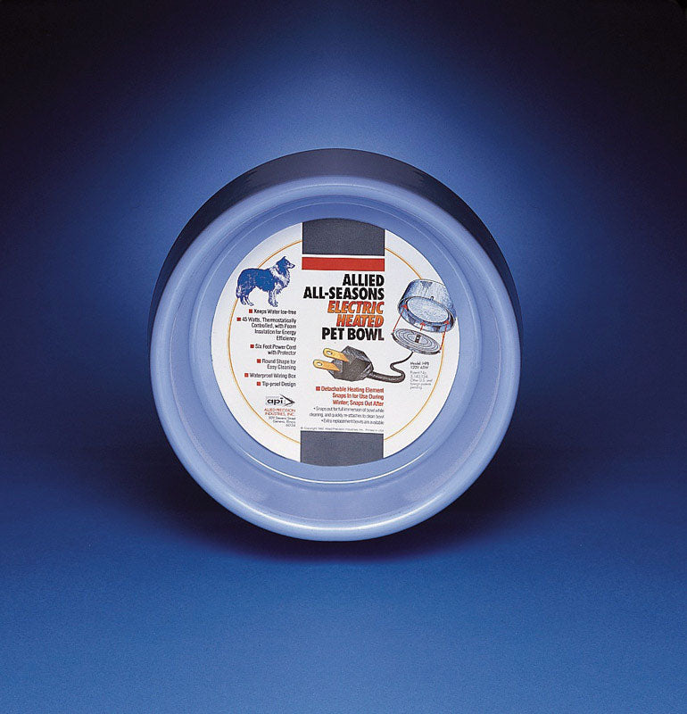 BOWL PET HEATED PLAS 5QT(Pack of 1)