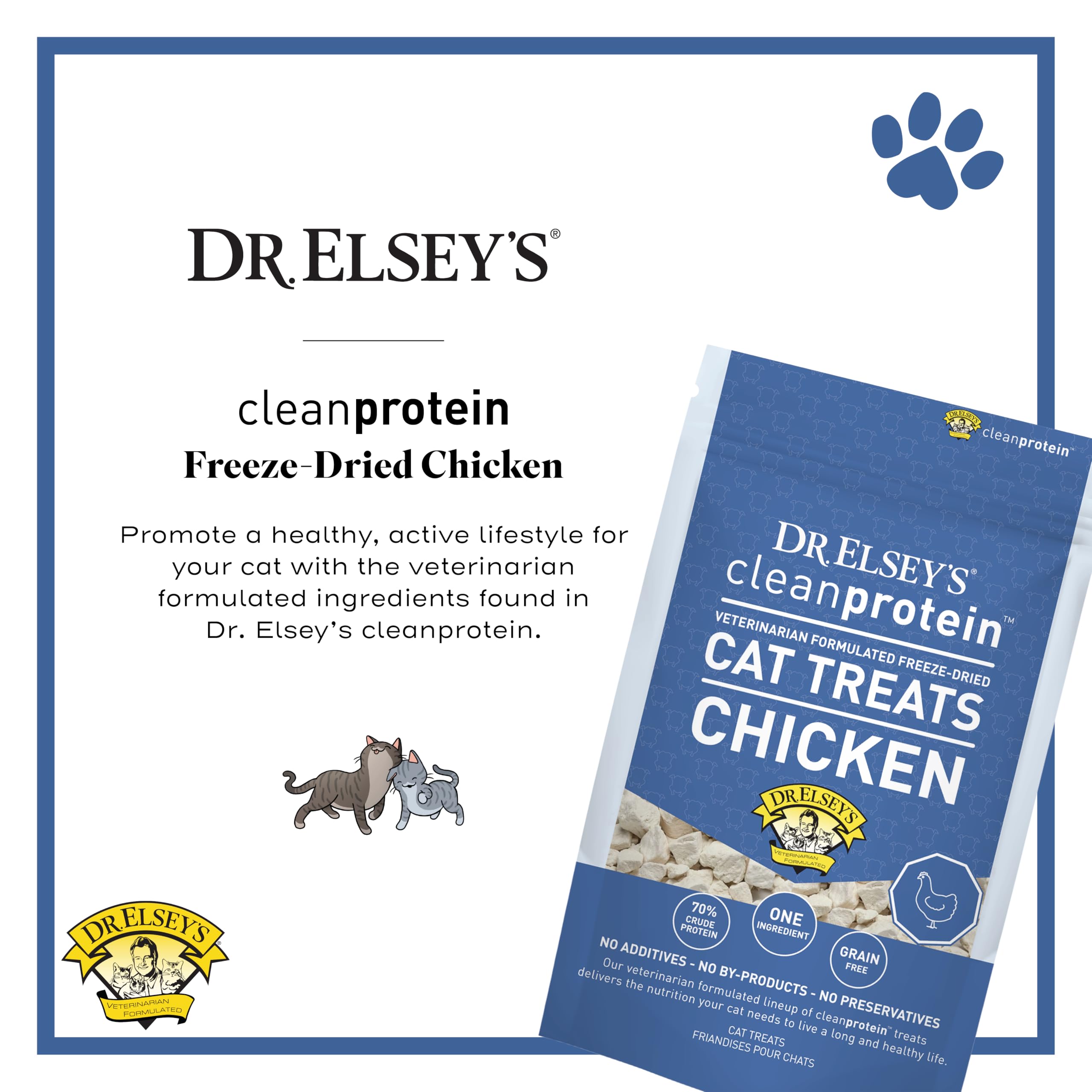 Dr. Elseys Freeze-Dried Chicken Cat Treats 0.5 oz.