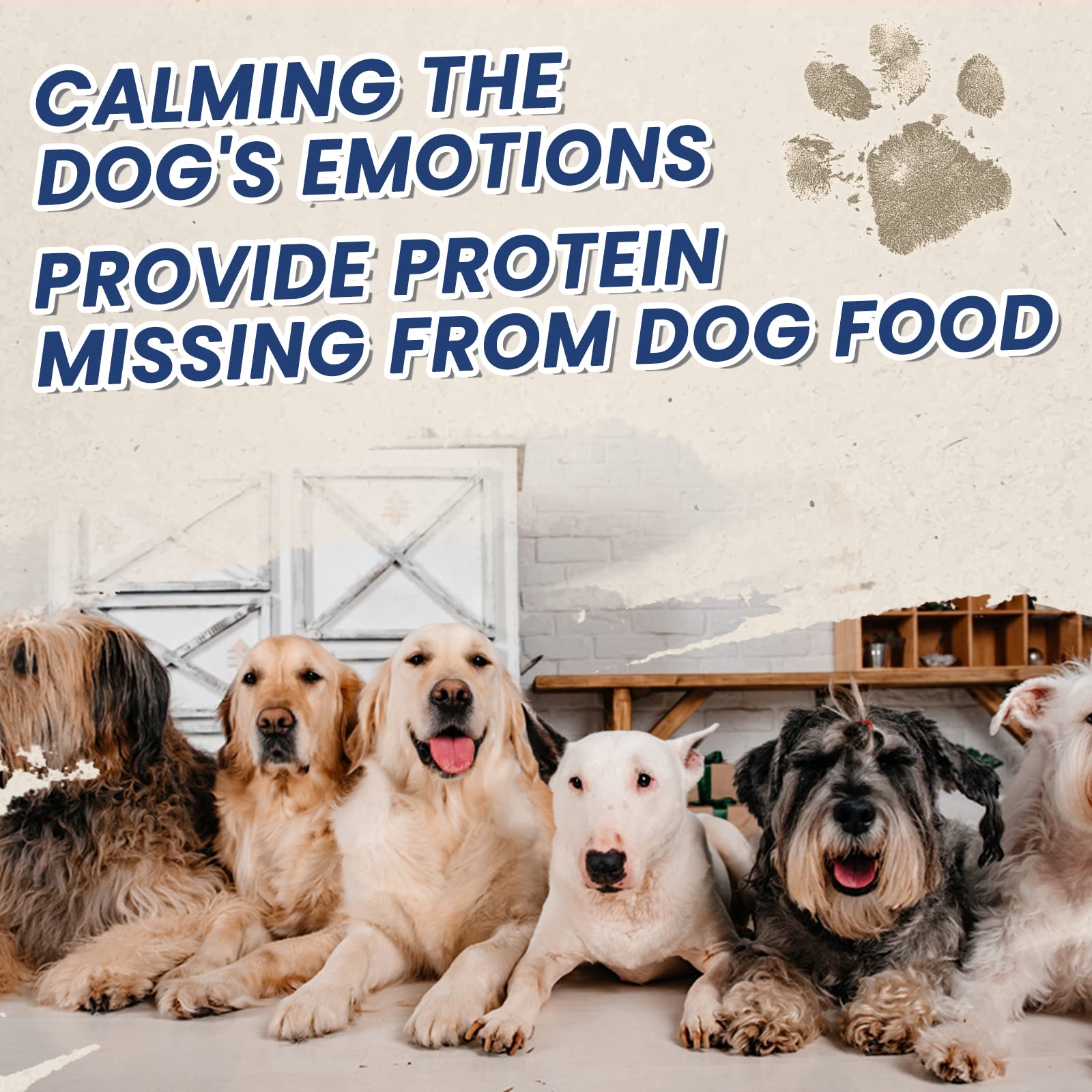 PAWUP Dog Treats Beef Cod Cubes, Grain Free, Low Fat, 12.5 oz, Rawhide Free, Training Rewards