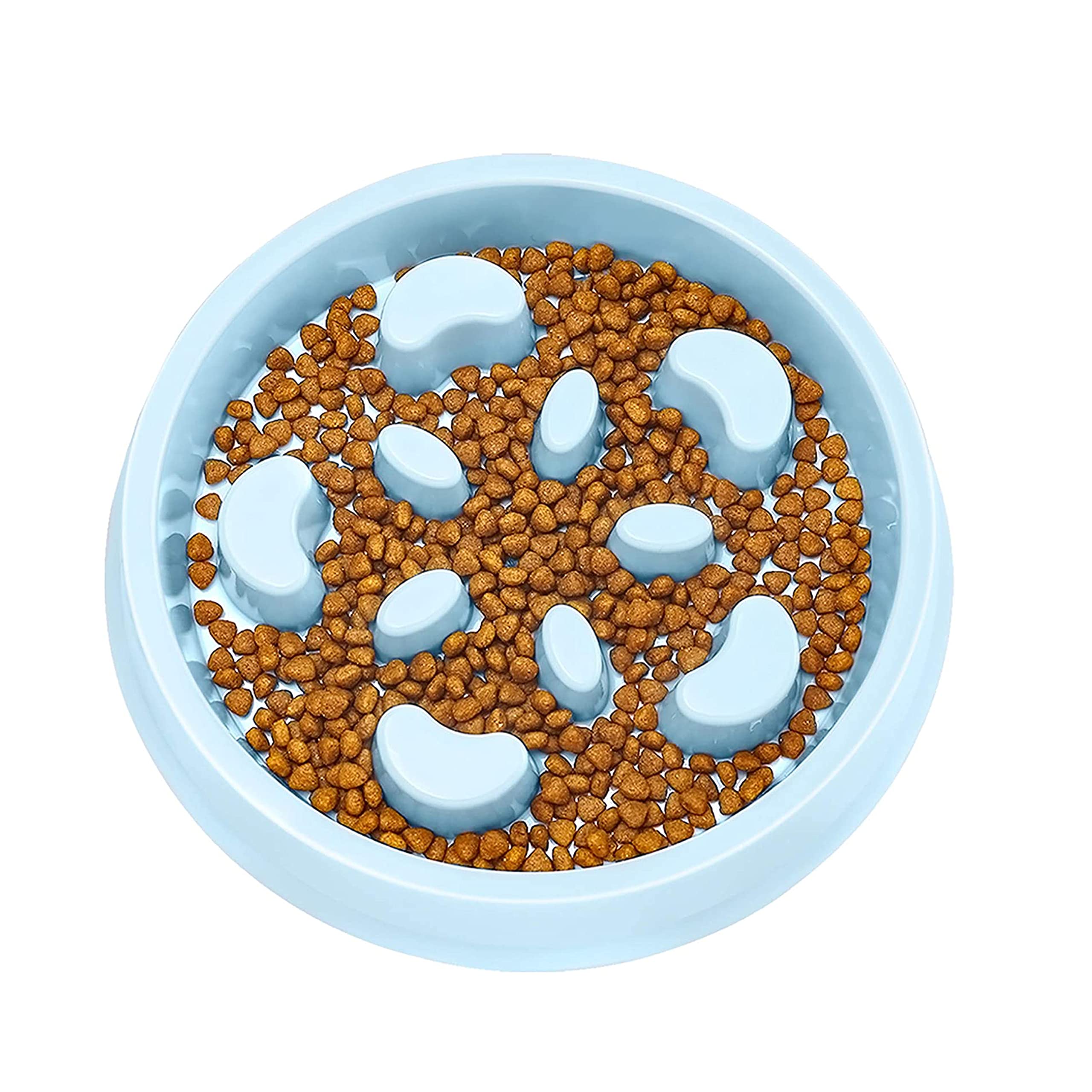 Emily Pets Slow Feeder Bowl, Pets Slow Eating Bowl Interactive Feeder Anti Choking Bowl Bloat Stop Dog Bowl Feeding Bowl For Dog