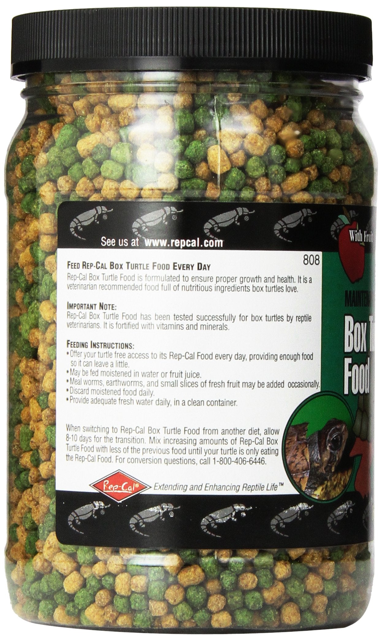 REP 12OZ BOX TURTLE FOOD