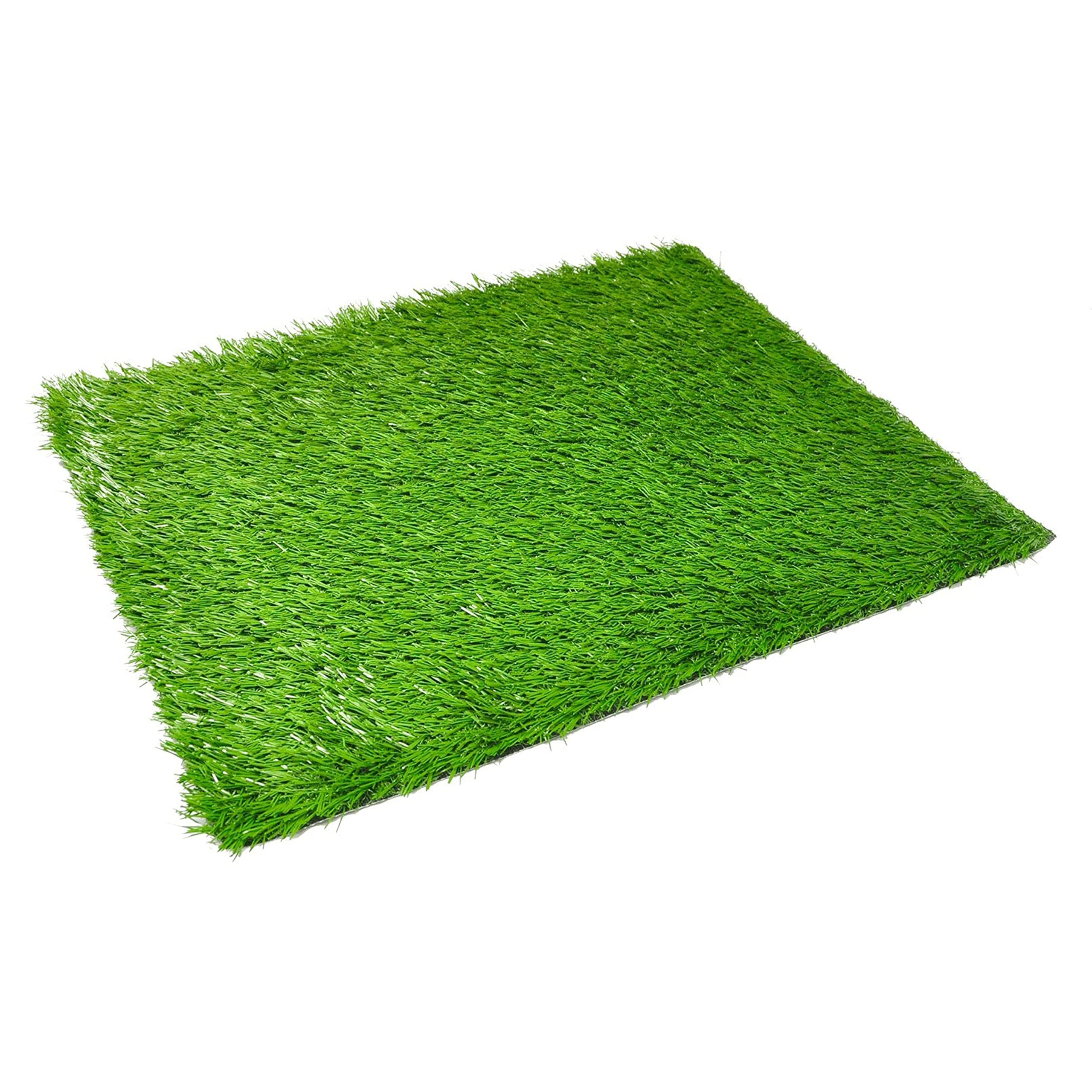 Downtown Pet Supply Replacement Dog Potty Grass, 20 X 25 - Washable Synthetic Grass Pad For Dogs, Suitable As Indoor Or Outdoor Grass Pee Turf - Dog Housebreaking Supplies