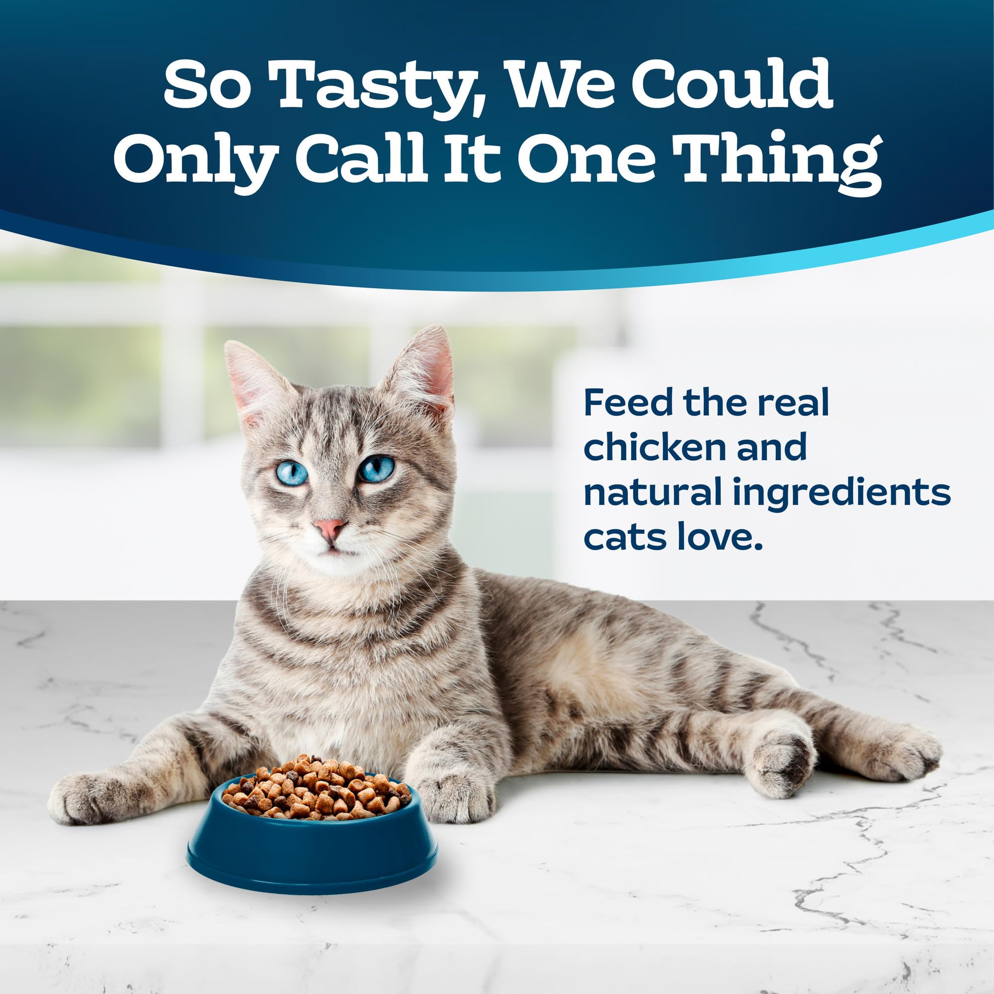 Blue Buffalo Tastefuls Natural Food for Adult Cats, Weight Control, 15-lb. Bag