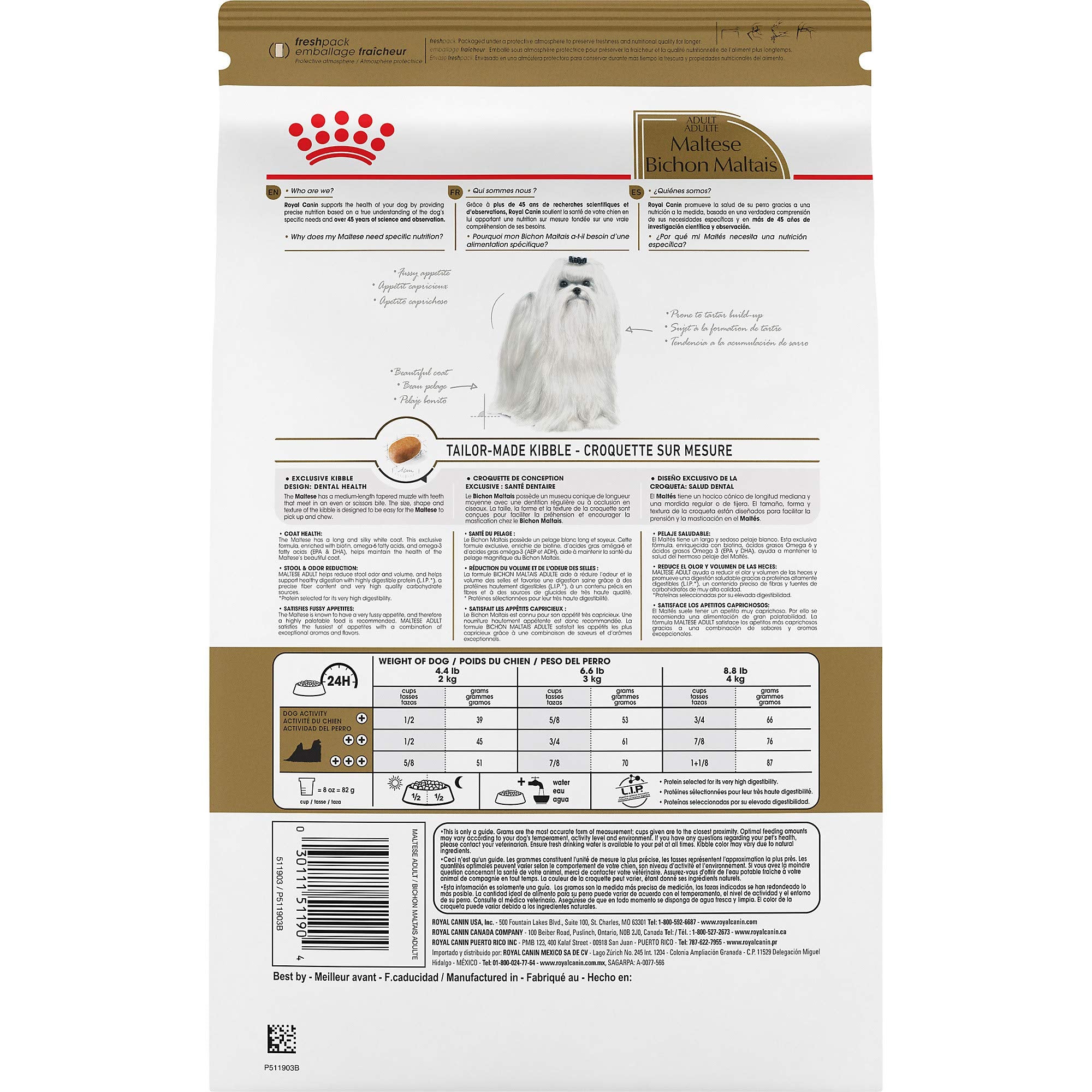 Royal Canin Maltese Adult Dry Dog Food, 10 lb bag