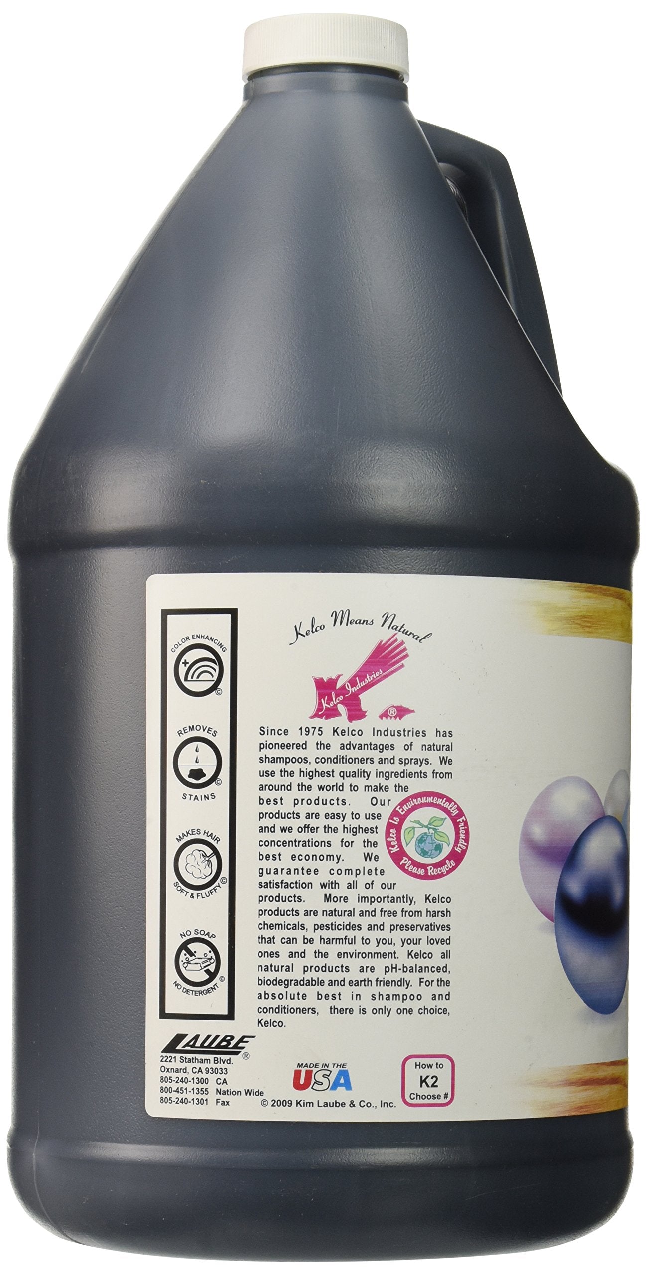 Kelco 50:1 Black Star Shampoo - Gallon Size - Professional Quality, Deep Cleansing