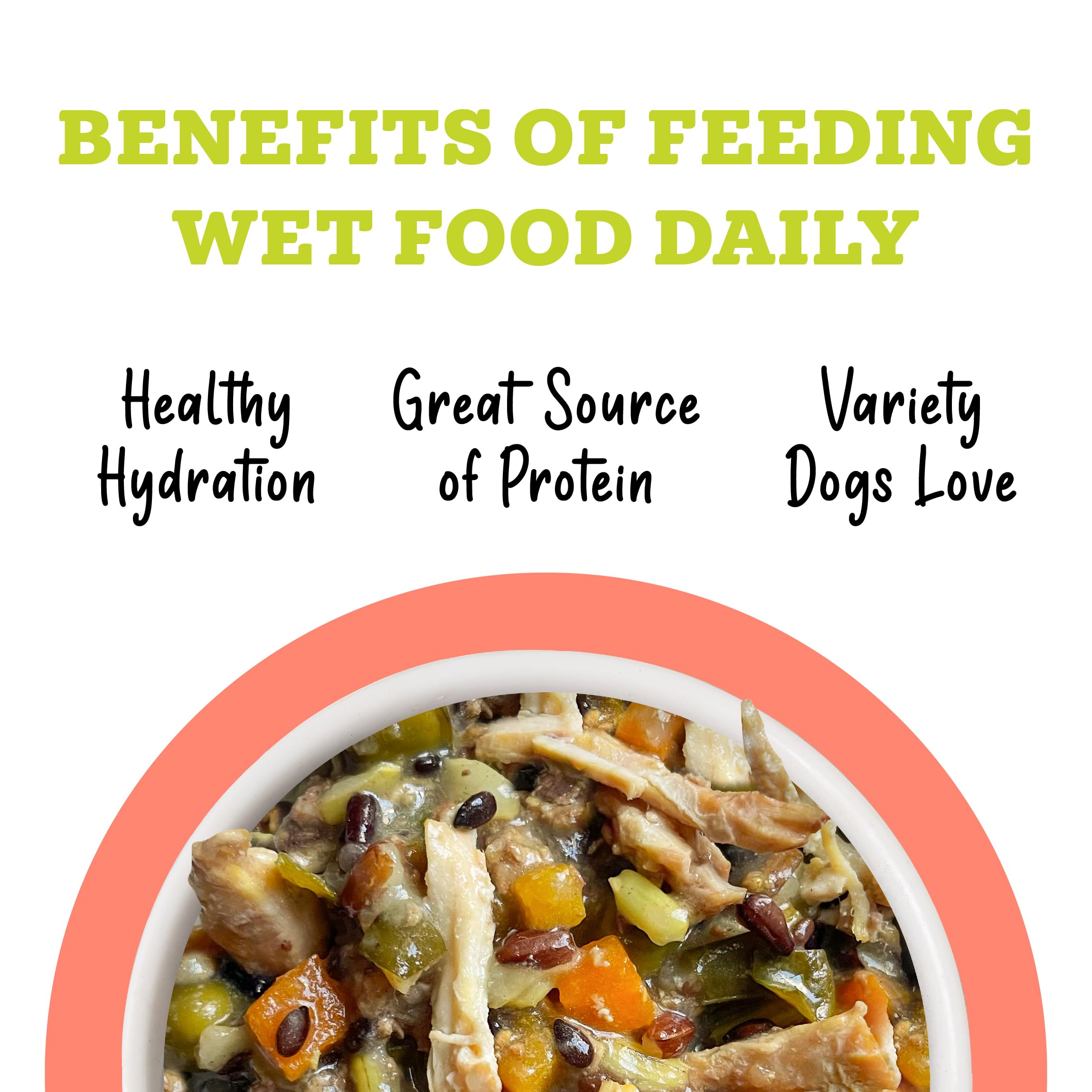 Weruva Awesome Bouncy Wet Dog Food, Magnificent Mobility Variety Pack, 6oz Can (Pack of 9)