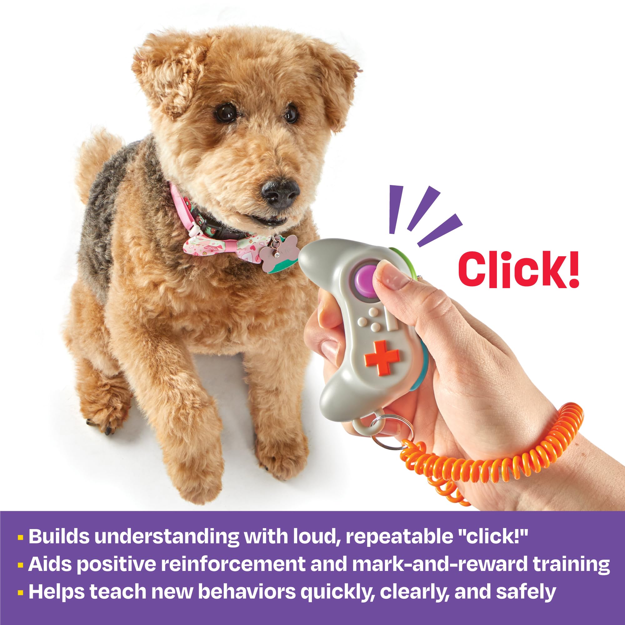 Brightkins Smarty Pooch! Training Clicker - Gamepad