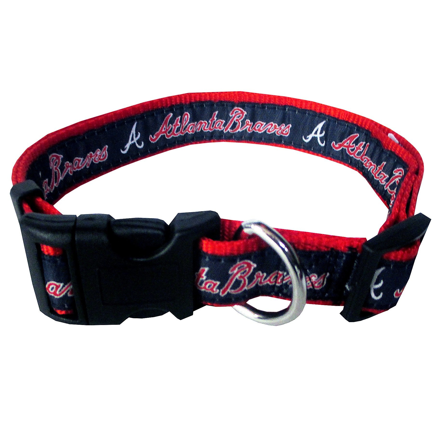 Mlb Atlanta Braves Dog Collar, Medium