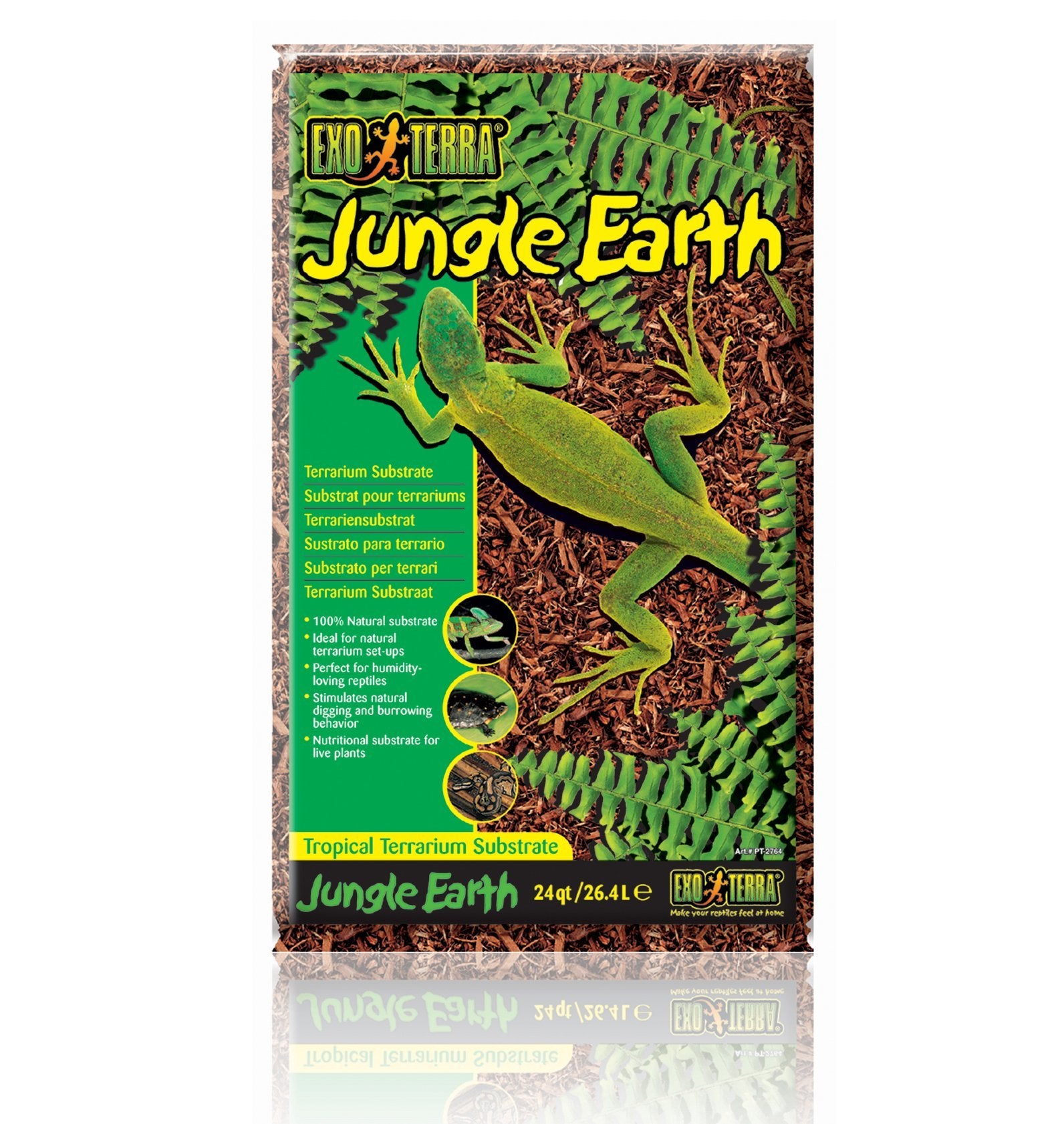 Exo Terra Jungle Earth, Tropical Terrarium Substrate, 24 Quarts, PT2764