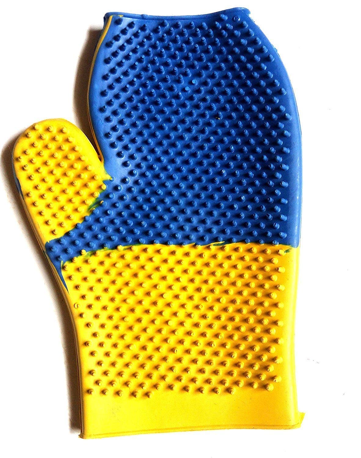 Psk Pet Dog Grooming Rubber Gloves Dog Bathing Gloves Mix Color