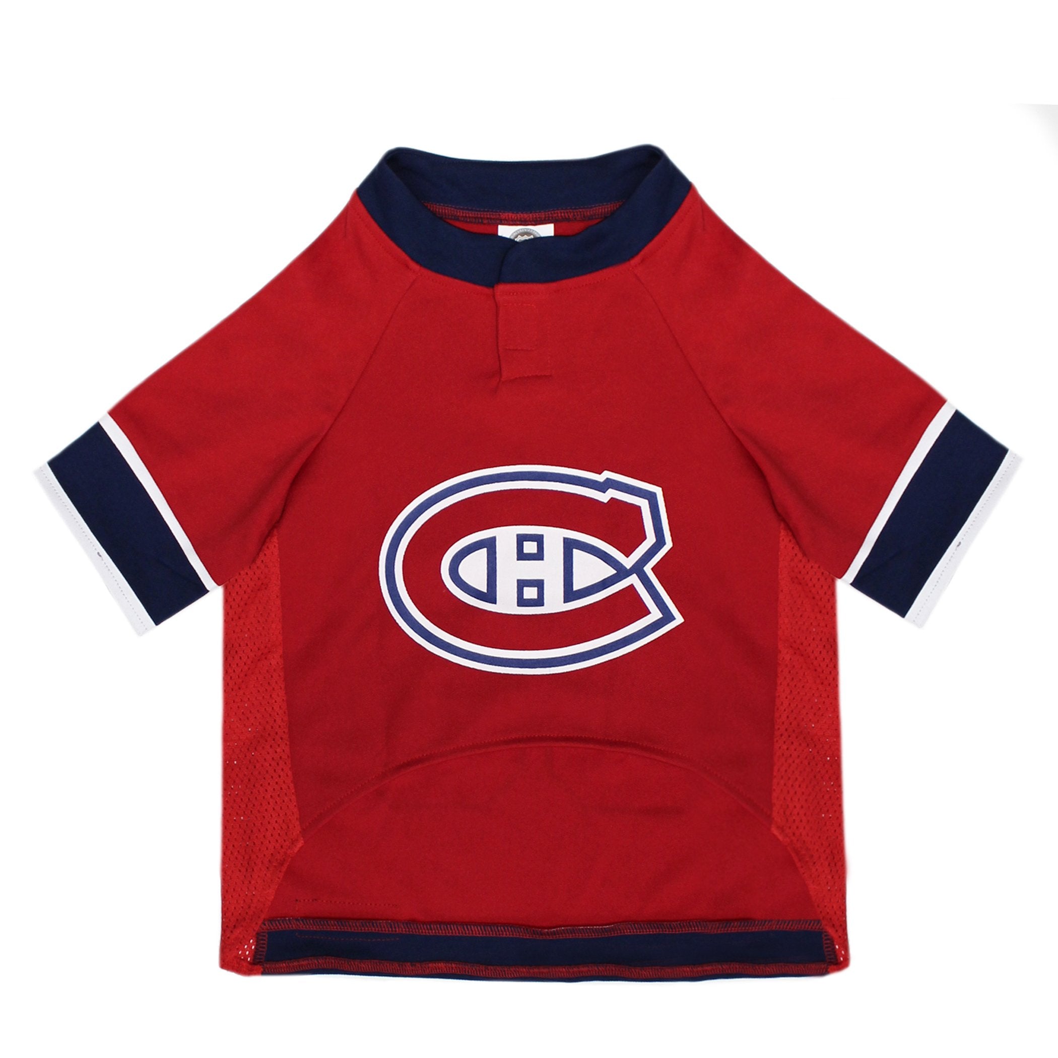 Pets First NHL Montreal Canadiens Jersey for Dogs & Cats, Large. - Let Your Pet Be A Real NHL Fan!