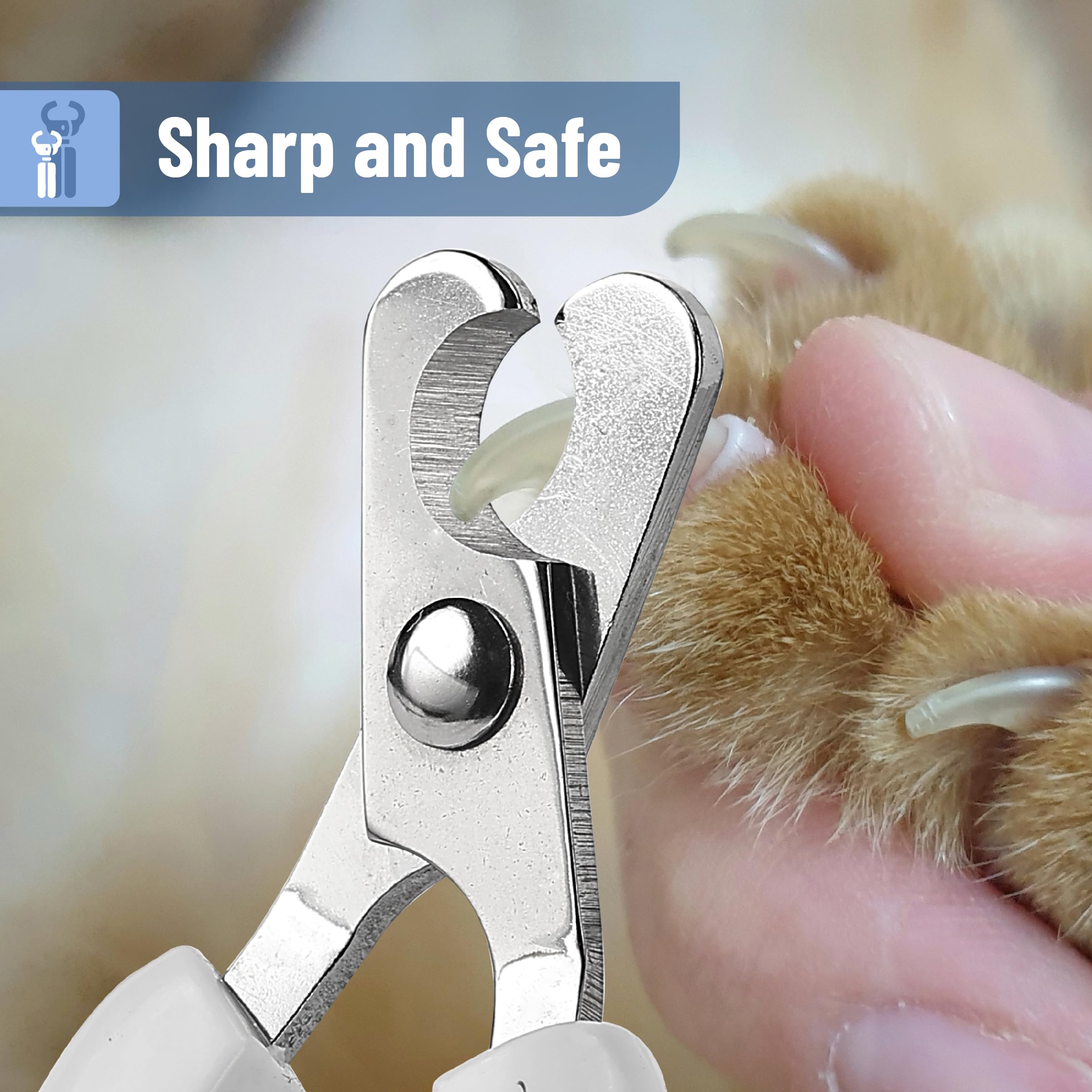Mr. Pen- Cat Nail Clipper, Spring Green & White Cat Nail Trimmer, Cat Nail Clippers, Cat Claw Clippers, Cat Clippers For Nails, Pet Nail Clippers, Kitten Nail Clipper, Small Dog Nail Clipper
