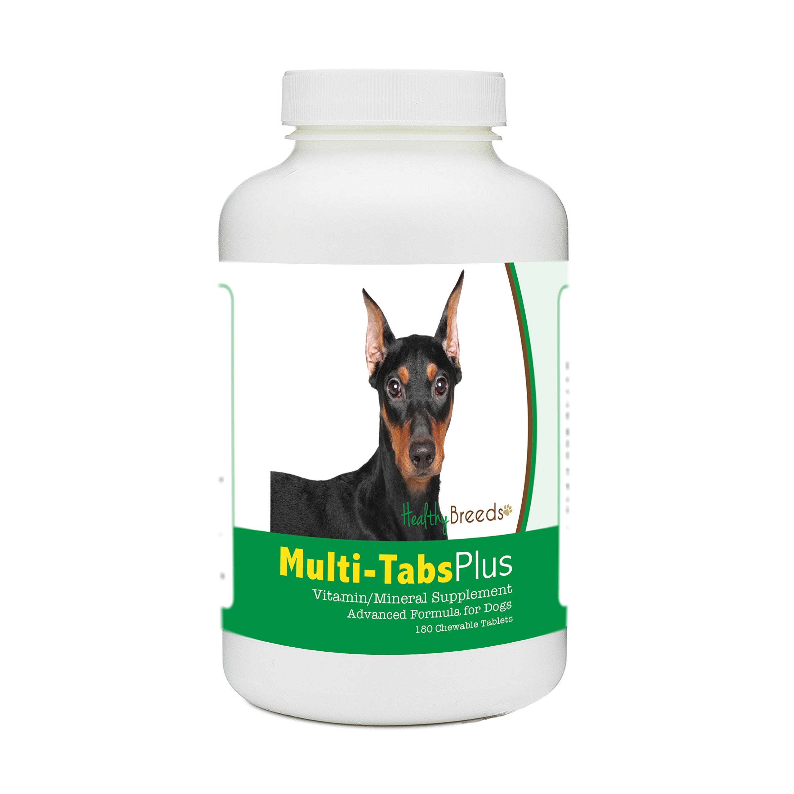 Healthy Breeds German Pinscher Multi-Tabs Plus Chewable Tablets 180 Count