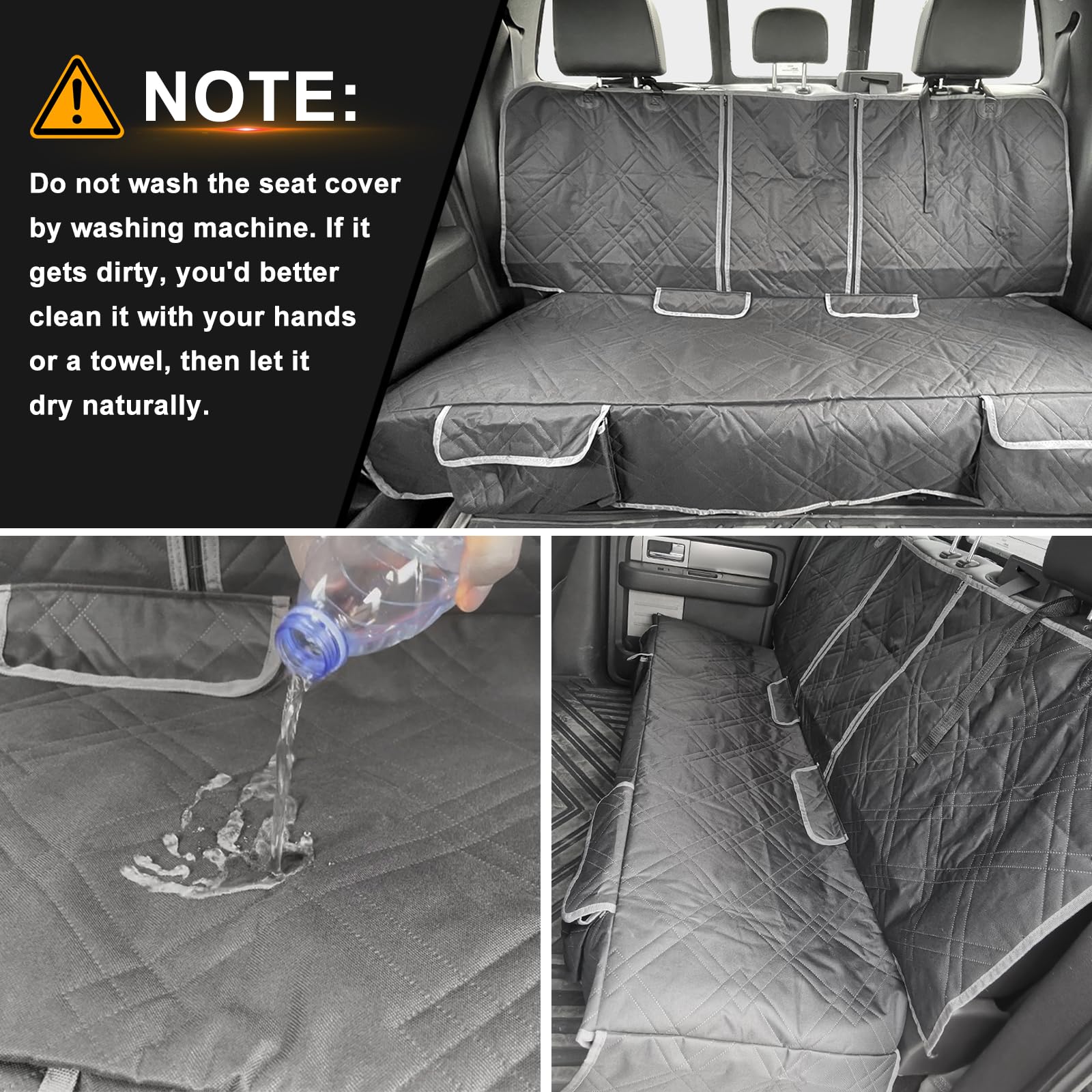 Kistrba Dog Seat Cover Compatible With Full-Size Suv Ford Expedition, Chevy Tahoe/Suburban, Dodge Durango, Gmc Yukon/Yukon Xl, C