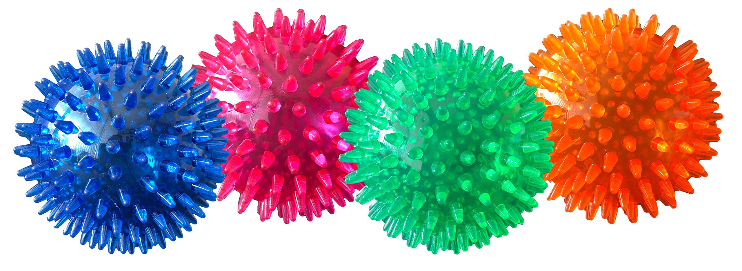 PetSport Gorilla Ball Scented, Super Durable, Ultra Light and Ultra Bouncy Dog Toy for Small, Medium and Large Dogs, Assorted Co