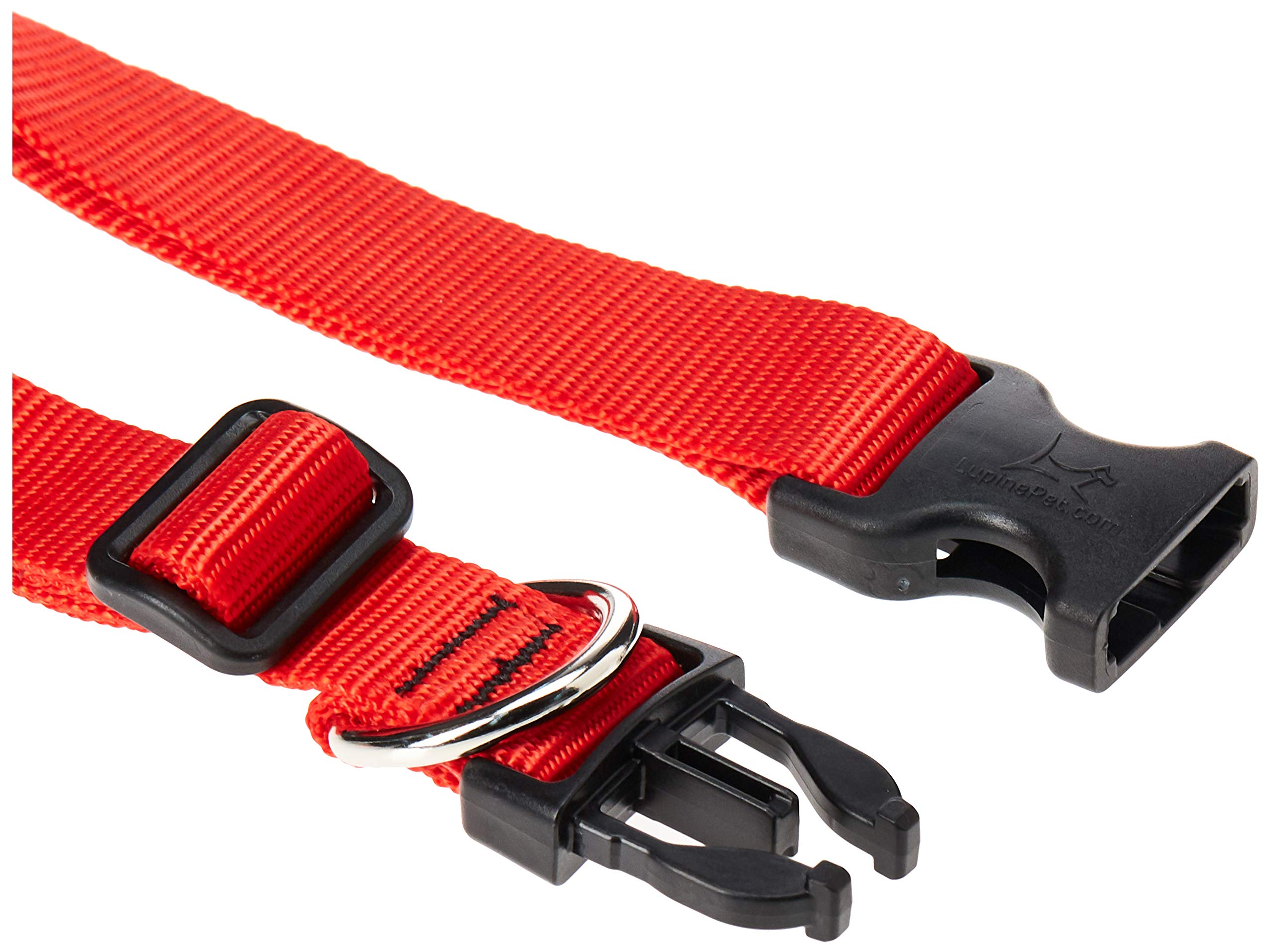 DOG COLLAR 16-28ADJ RED (Pack of 1)