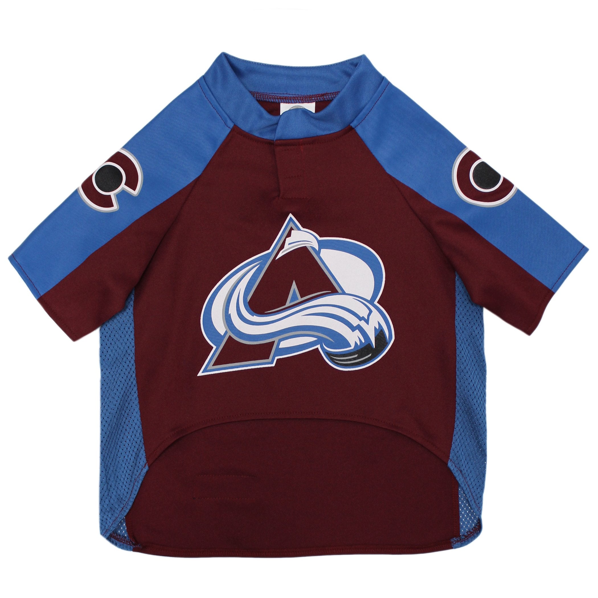 Pets First NHL Colorado Avalanche Jersey for Dogs & Cats, X-Small. - Let Your Pet be a Real NHL Fan!