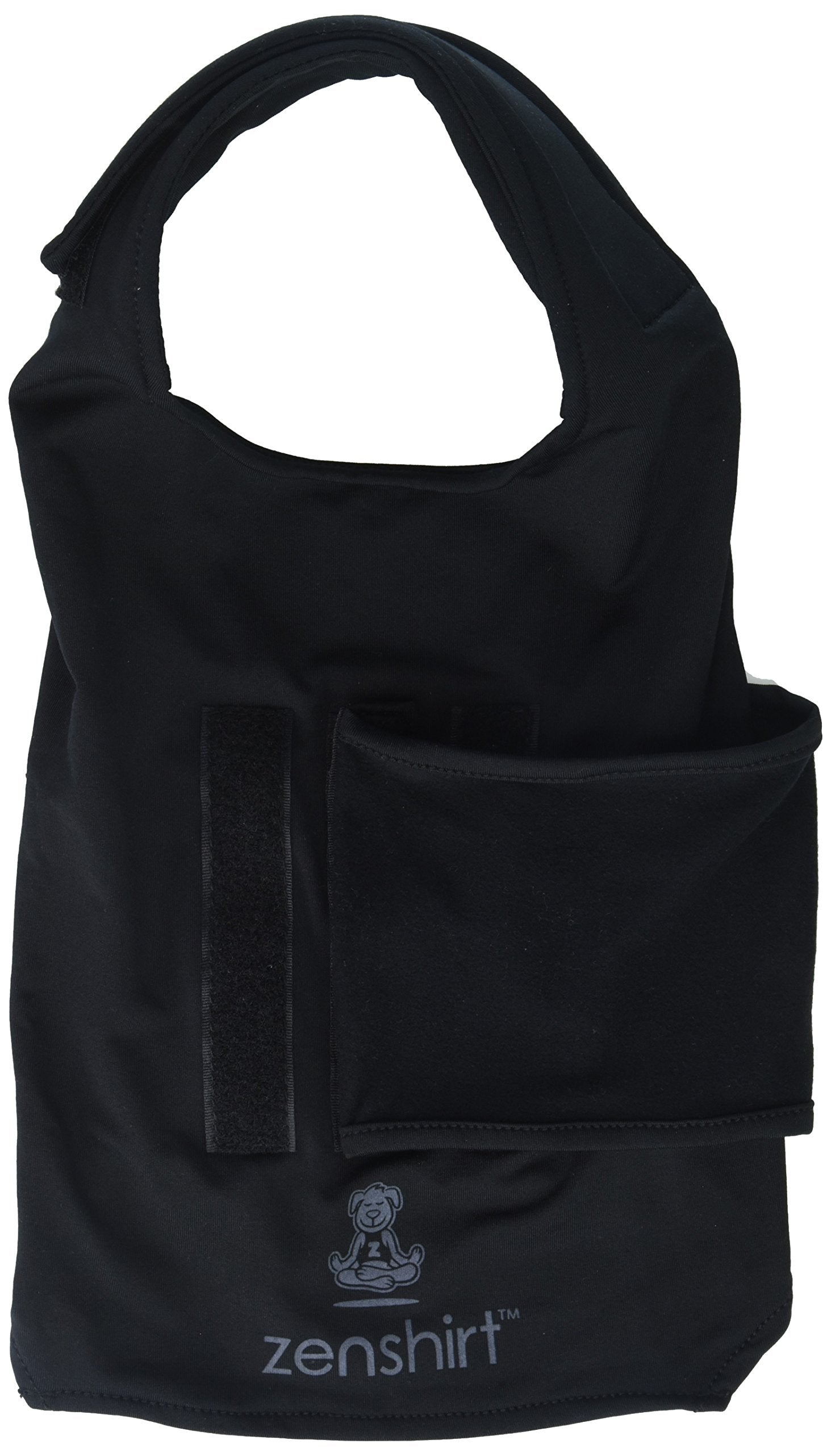 ZenPet ZenDog Medium Calming Compression Shirt Vest - Black, Model 5930, Plastic Material