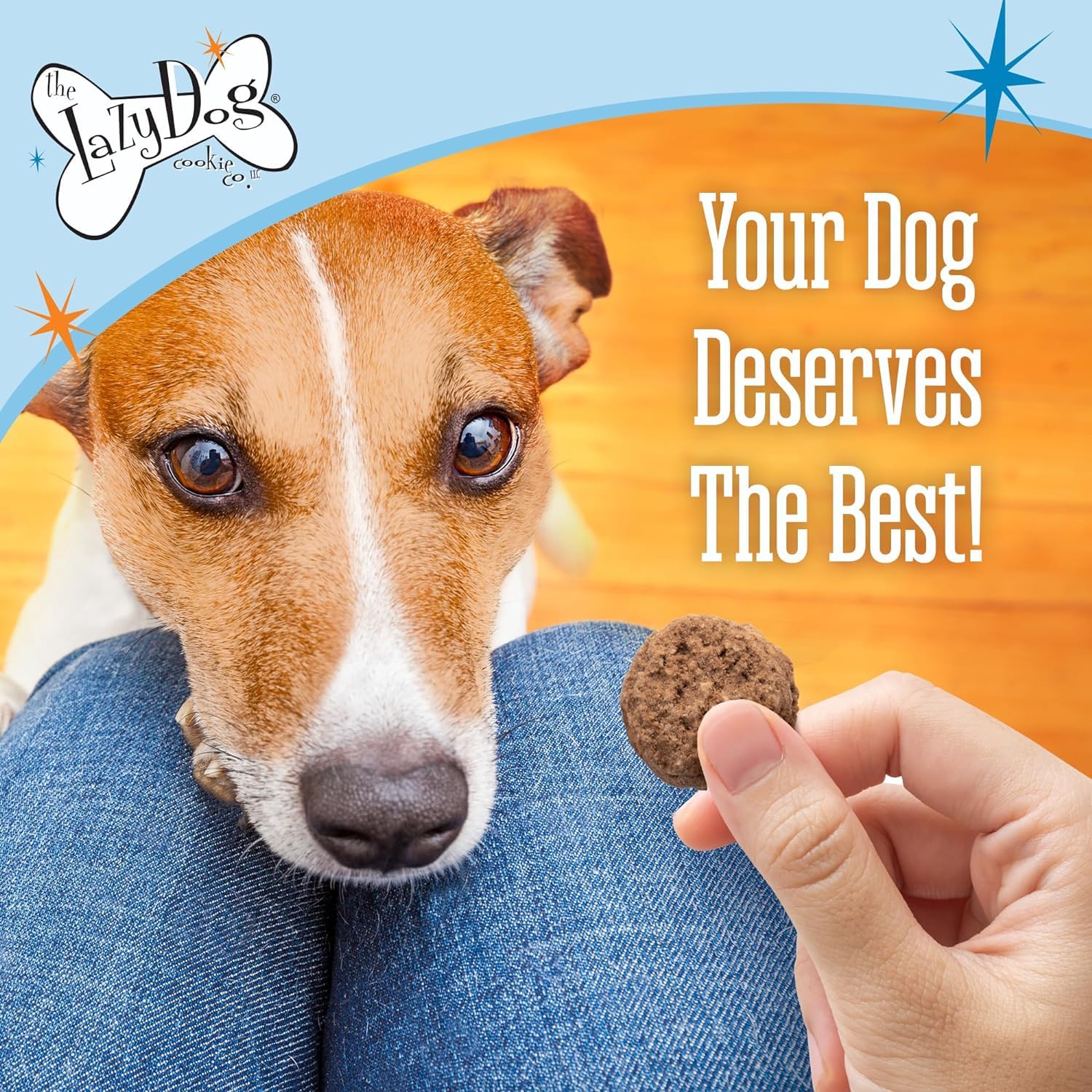 The Lazy Dog Cookie Co. Soft Dog Treats, Mutt Mallows Sweetie Smores, for Small, Medium and Large Dogs, Wheat-Free, Baked in The