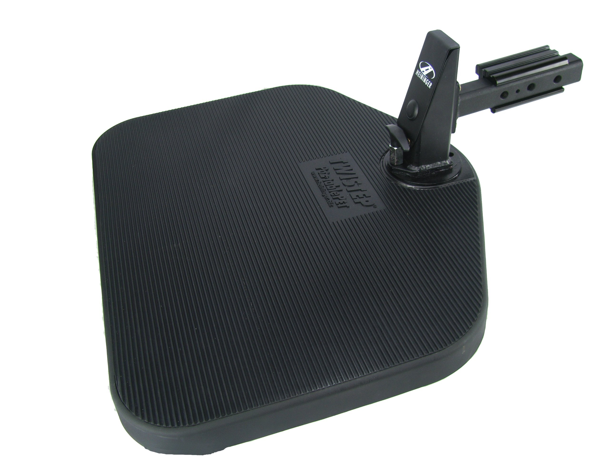 Heininger PortablePET Twistep Dog Hitch Step, Alloy Steel, SUV Size, Black, Model 3052