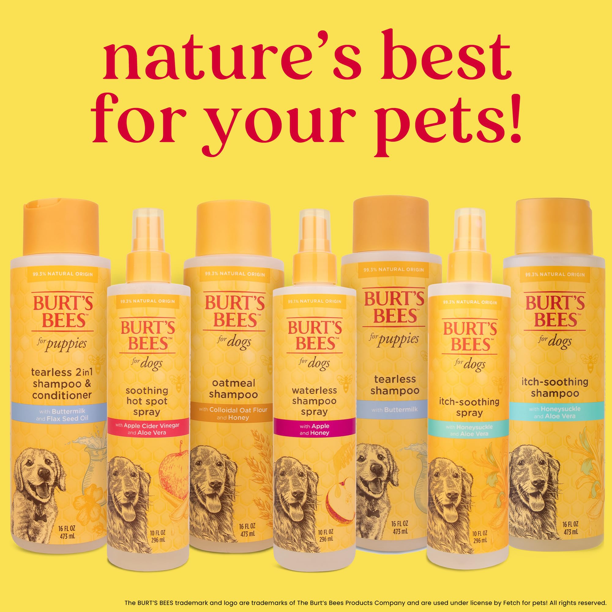 Burt'S Bees For Dogs Hot Spot Spray For Dogs - Spray For Dog Hot Spots, Dog Grooming Supplies, Apple Cider Vinegar Dog Spray, Dog Hot Spot Treatment, Apple Cider Vinegar Spray For Dogs