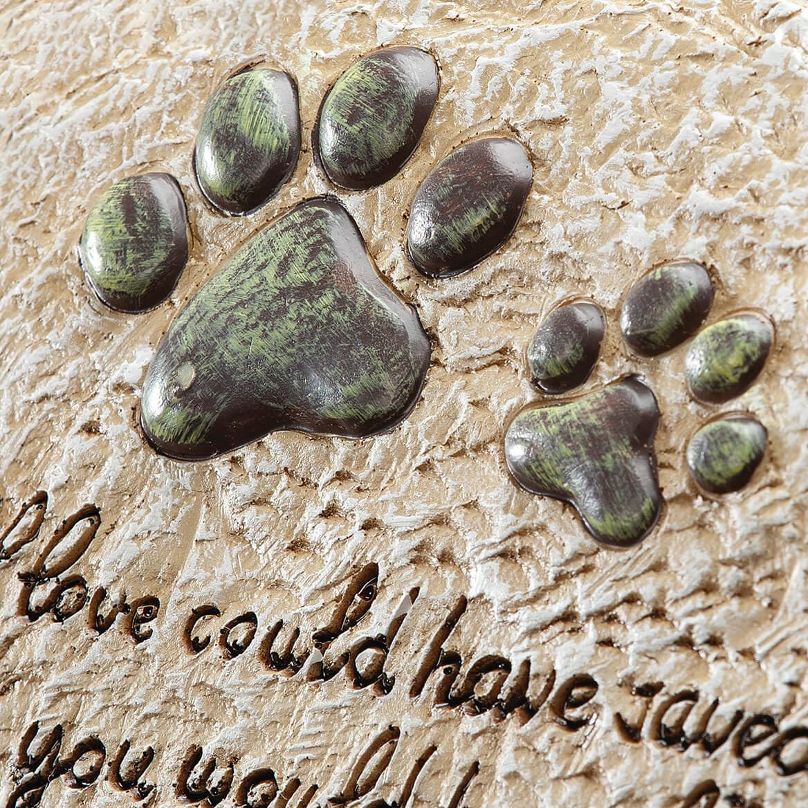 Fox Valley Traders Custom Forever Pet Memorial Garden Stone, Customized Indoor/Outdoor D  Cor, Crafted With 100% Resin, Loss Of