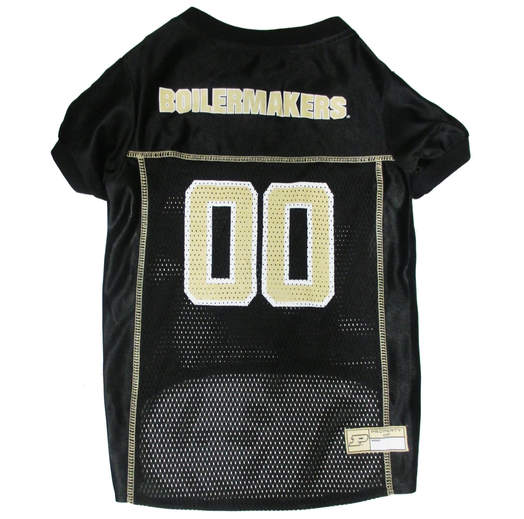 NCAA College Purdue University Mesh Jersey for DOGS & CATS, Medium. Licensed Big Dog Jersey with your Favorite Football/Basketba