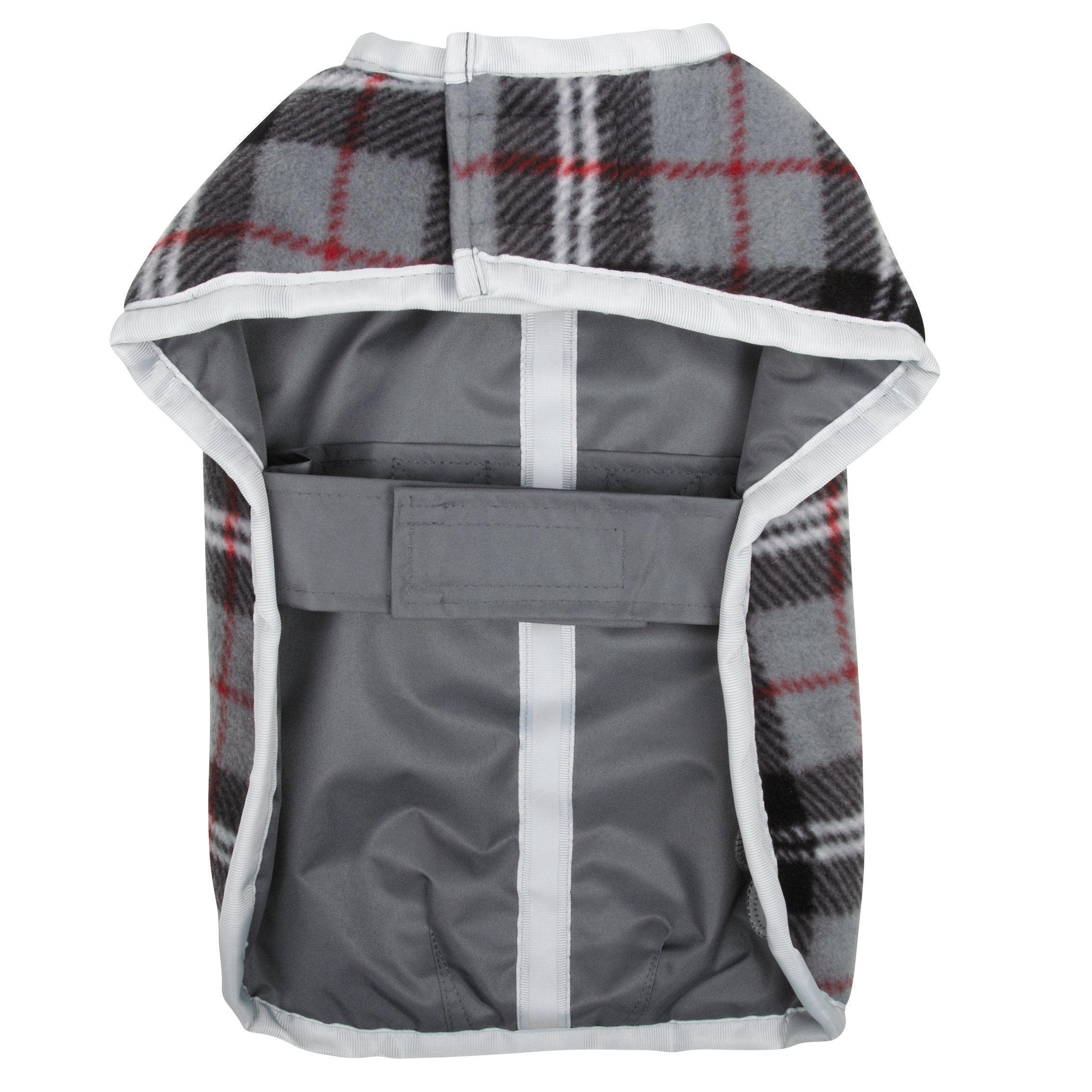 Zack & Zoey NorEaster Blanket Coat, Medium, Silver