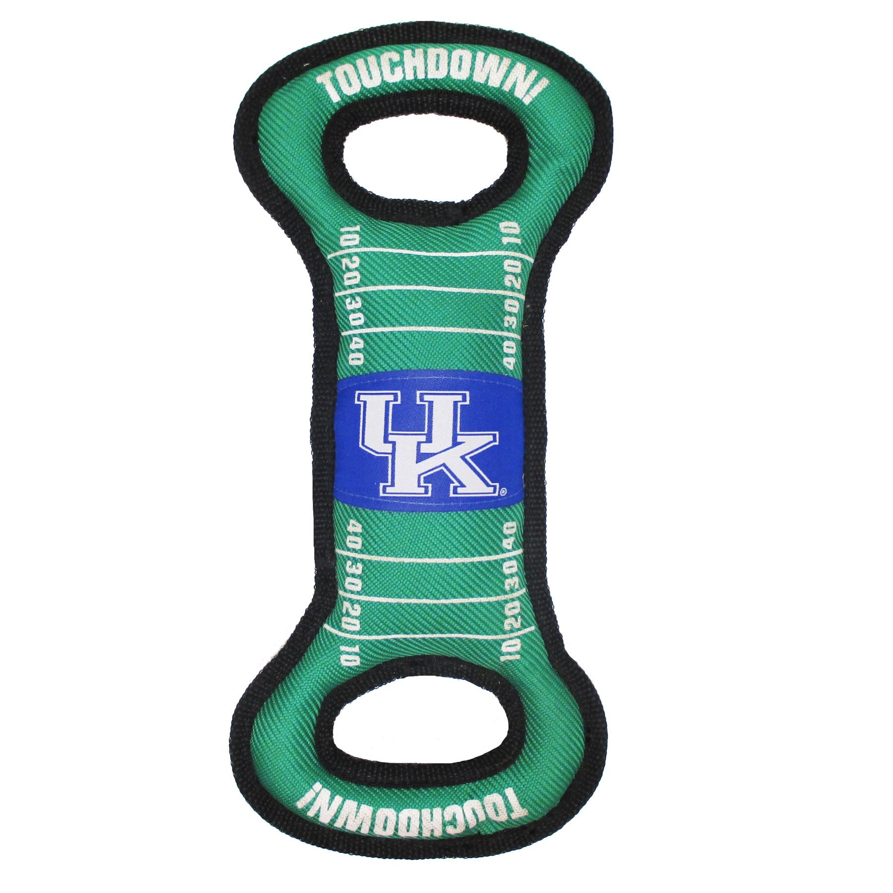 Pets First Ncaa Football Field Dog Toy With Squeaker. - Kentucky Wildcats - For Tug, Toss, And Fetch. - Tough& Durable Pet Toy