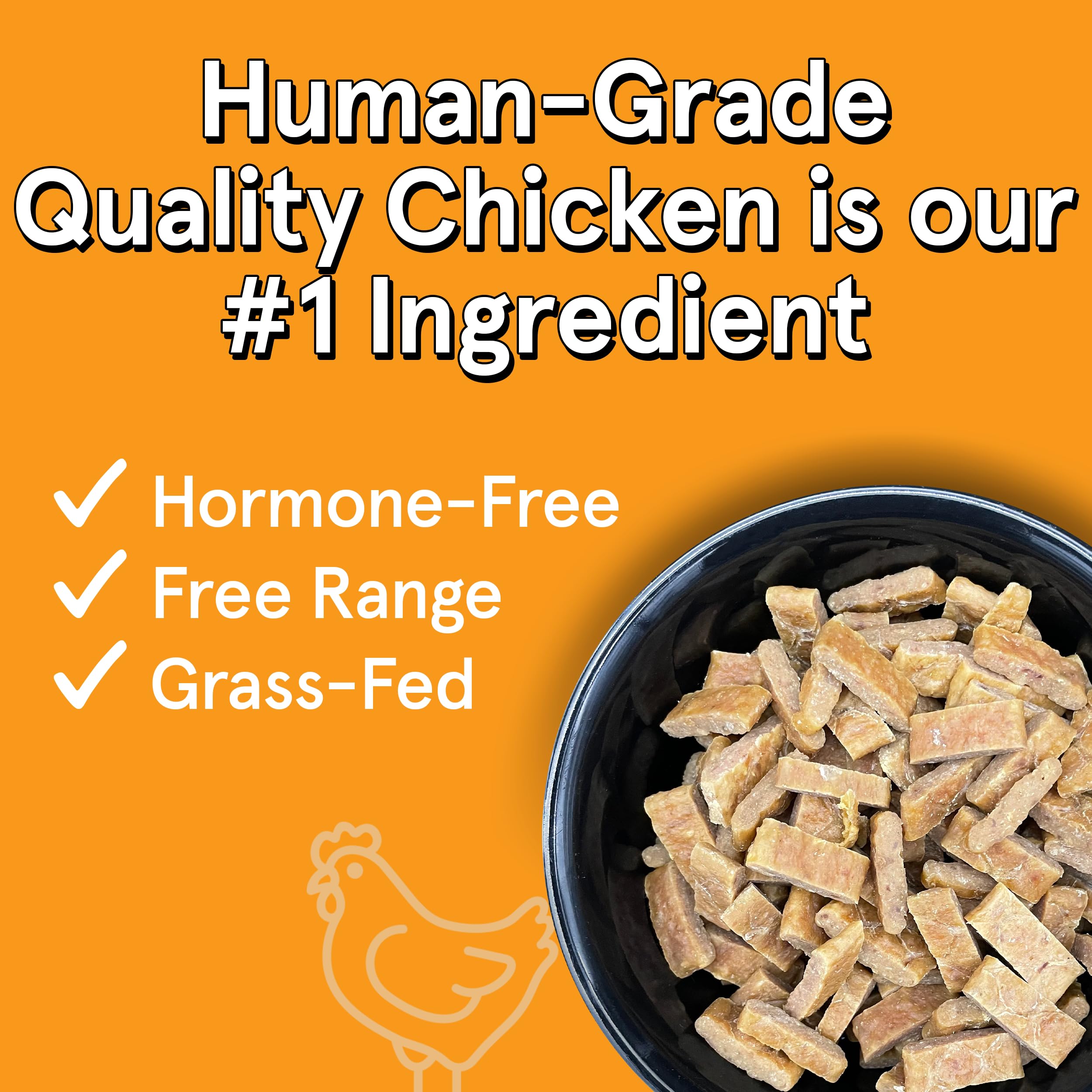 TRMC Real Meat Air Dried Dog Food w/Real USA Chicken - Two 2lb Bags of Grain-Free Real Meat Dog Food Sourced from Free-Range, Ca