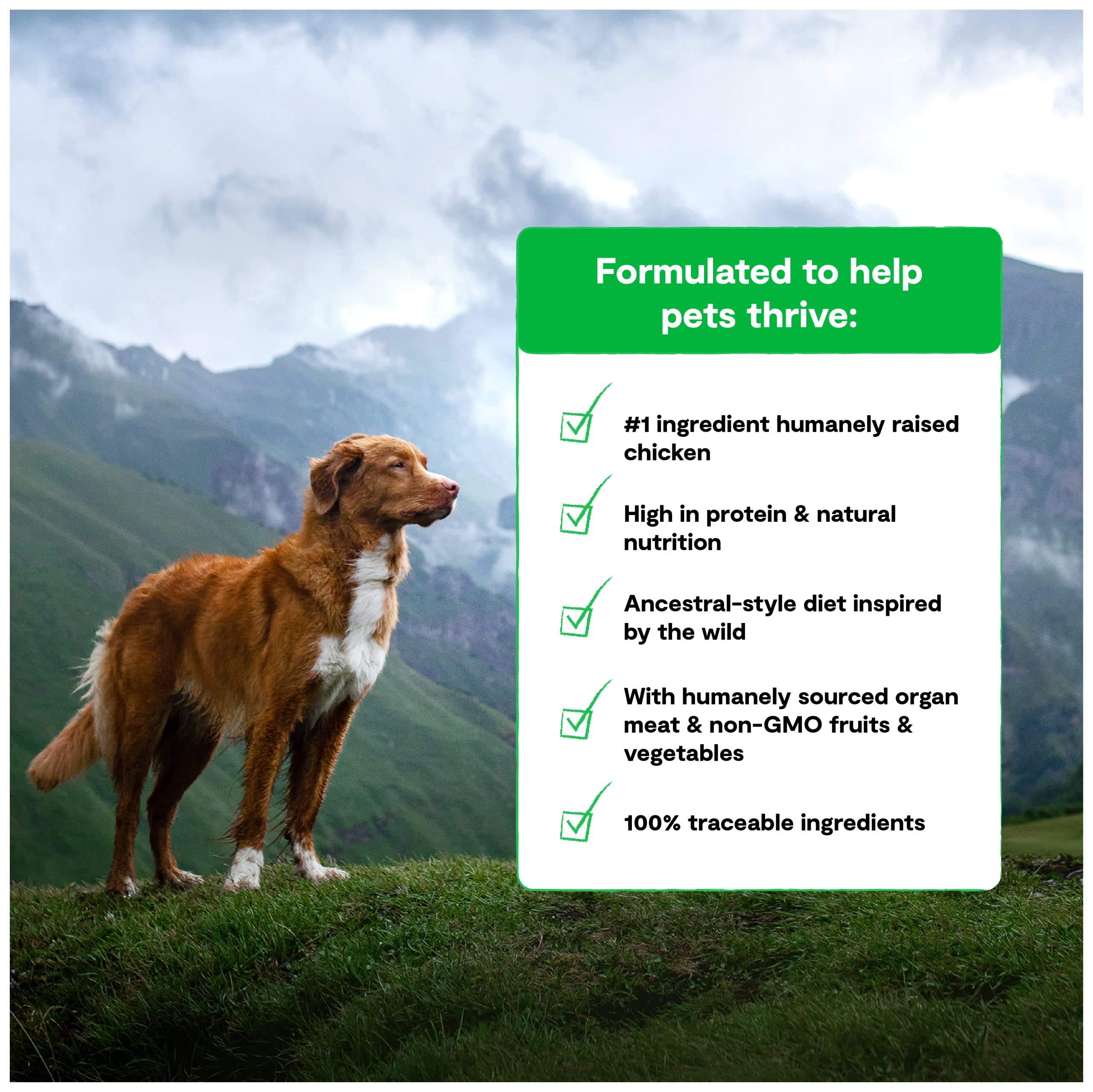 Open Farm RawMix Grain-Free Prairie Recipe for Dogs, Includes Kibble, Bone Broth, and Freeze Dried Raw, Inspired by The Wild, Hu
