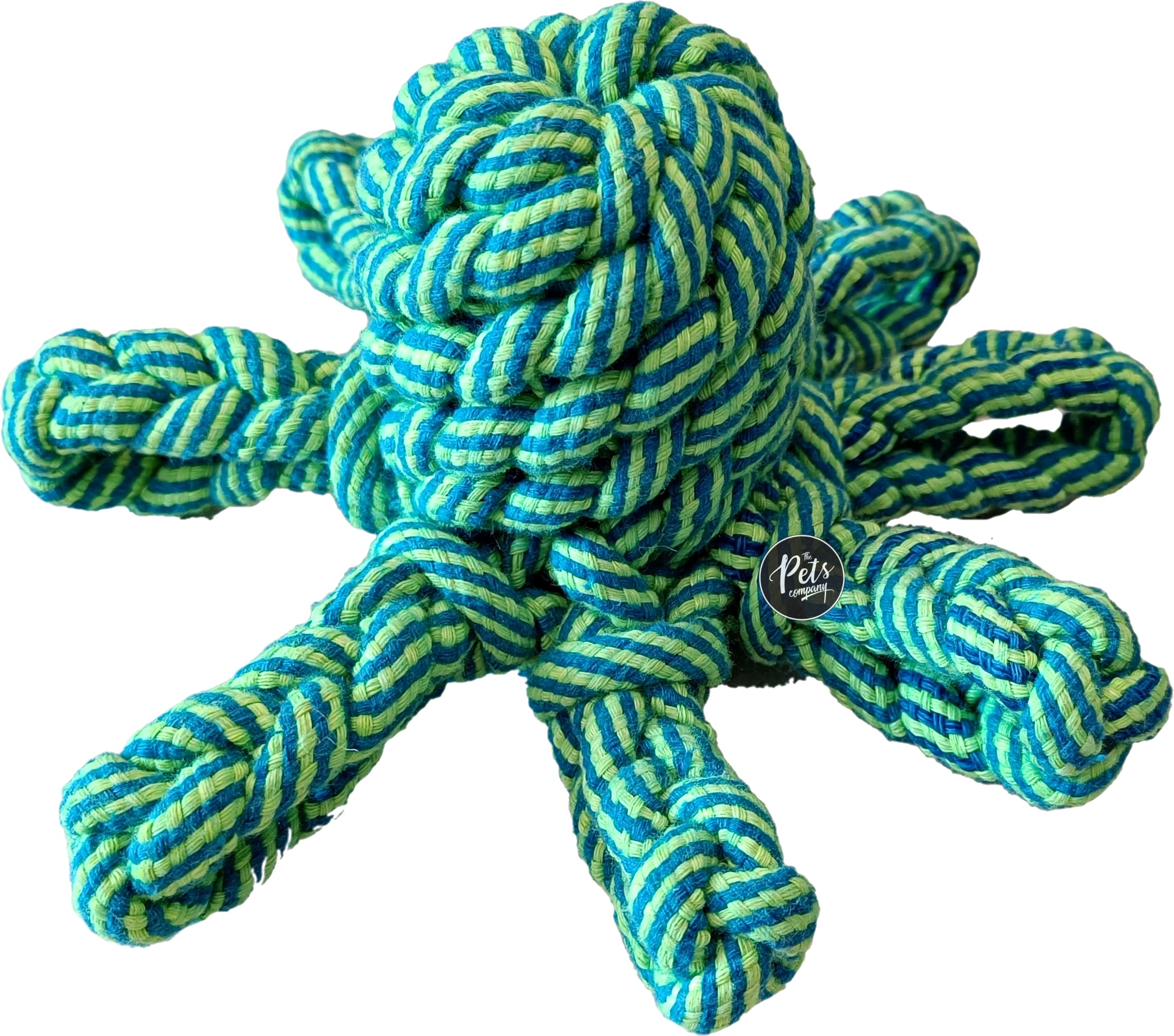 The Pets Company Octopus Dog Rope Toy For Aggressive Chewers, Thick Knots Dog Toys For Medium & Large Dogs