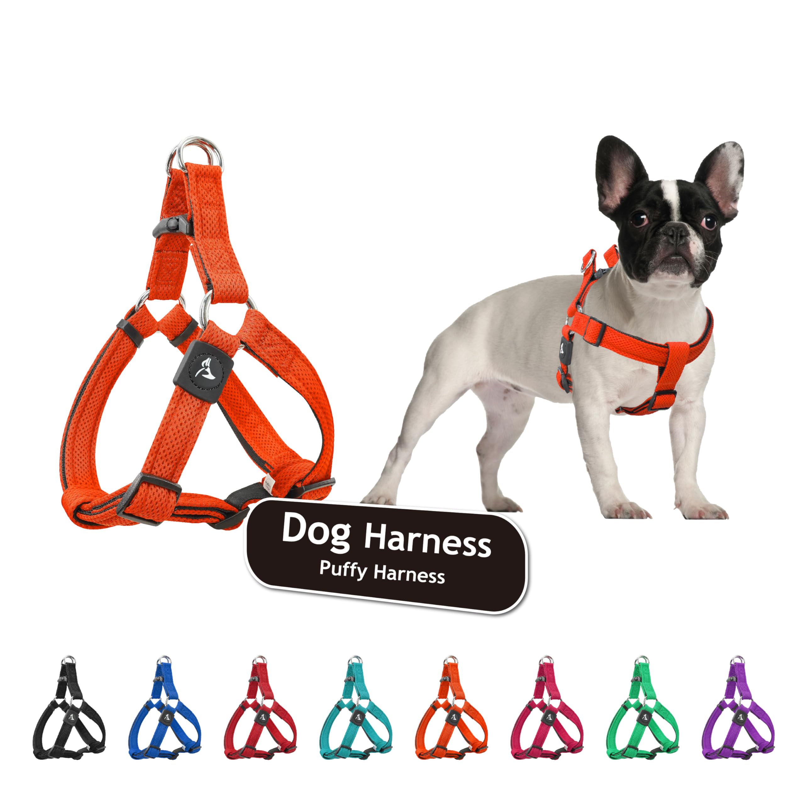 Kruz Original Heavy-Duty No Pull Dog Harness - Ultra Comfort, Lifetime Durability, Pet Harness For Small And Medium Dog Breeds (