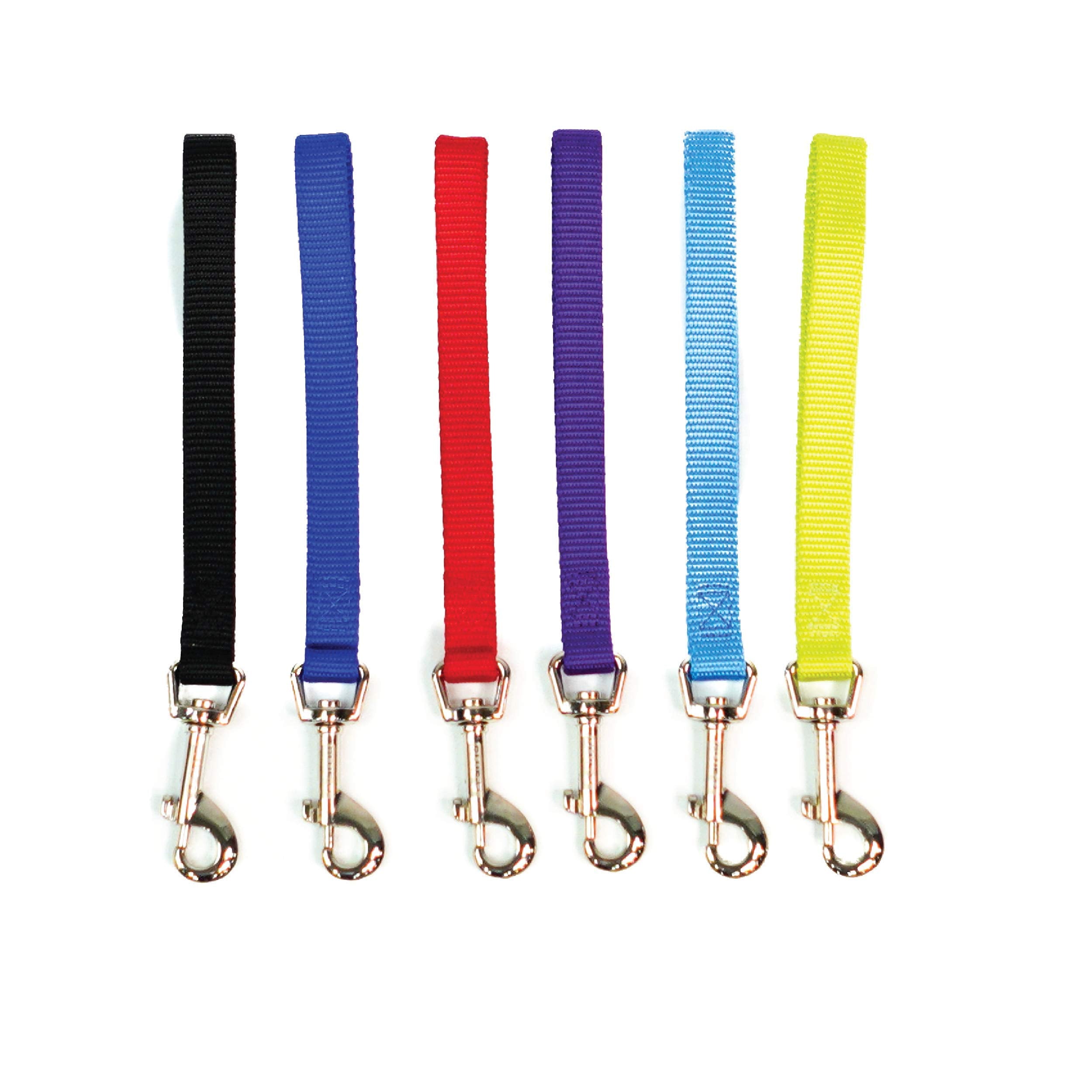 Blue-9 Dog Training Leash, 9 Inch Tab Lead For Obedience, Recall, And Agility Training, Made In The Usa, Lime Green
