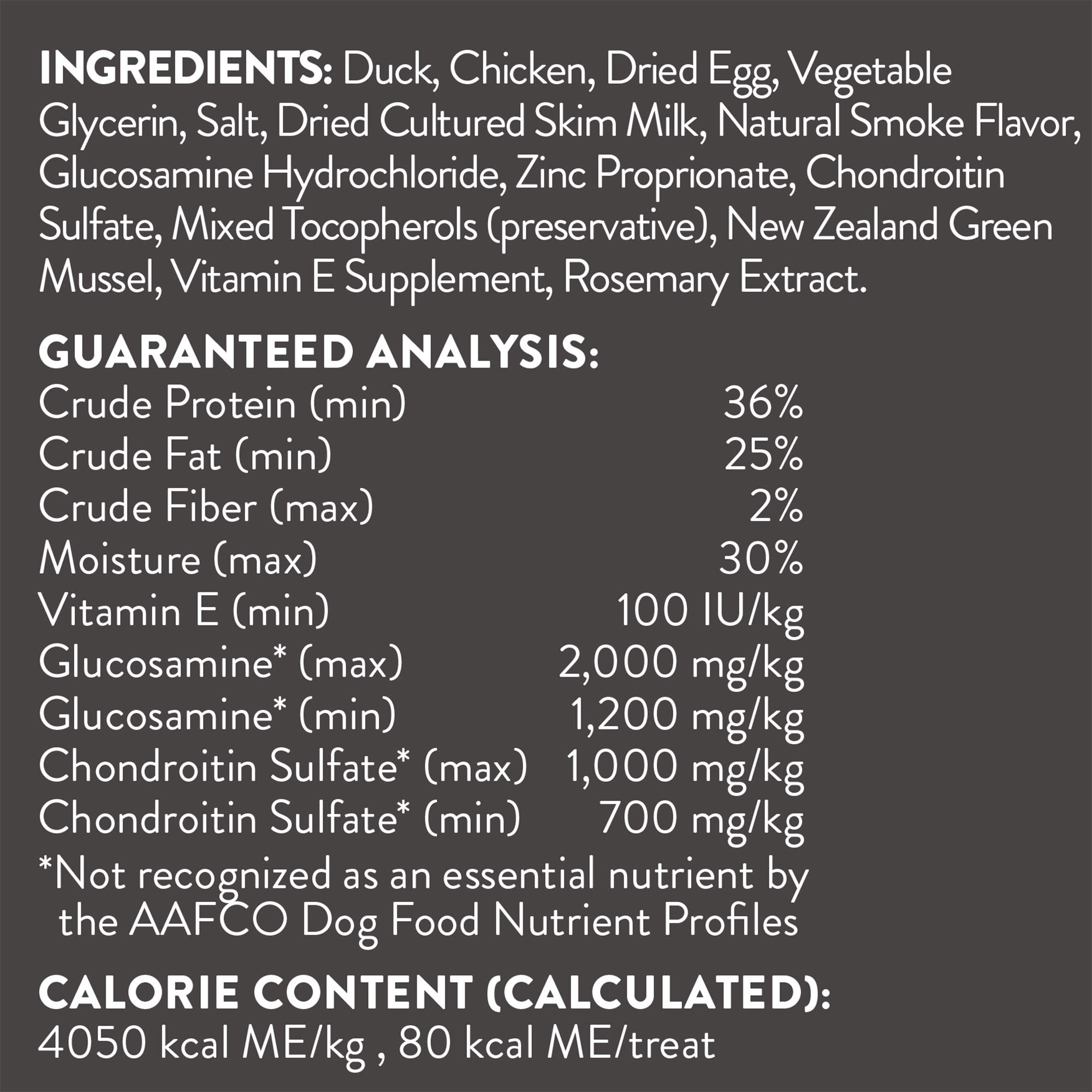 Dogswell Hip and Joint Grain-Free Duck Grillers for Dogs, 10 oz.s, Model: 842188