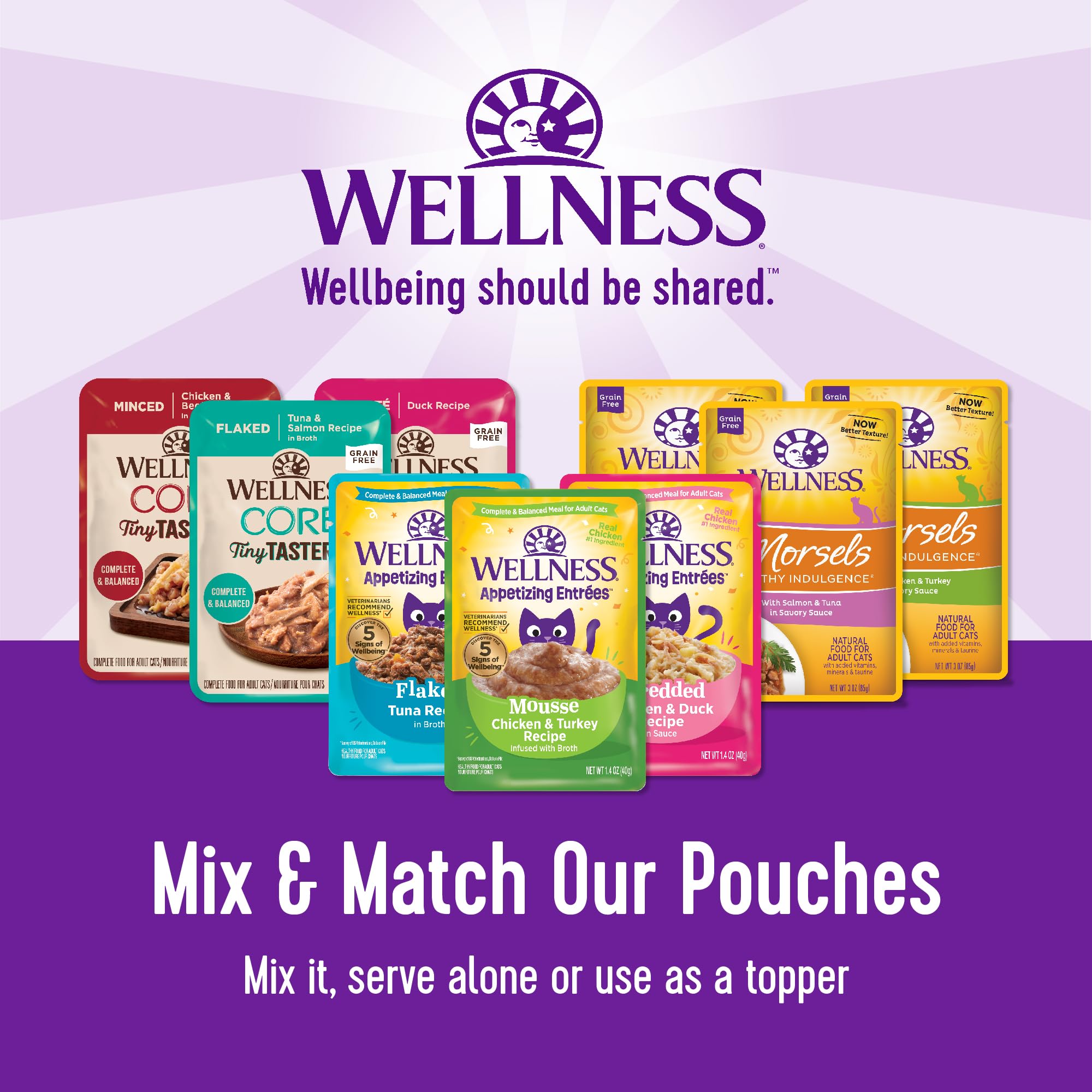 Wellness Pet Products - Morsels Cat Adlt Chkntrky - Case Of 24 - 3 Oz