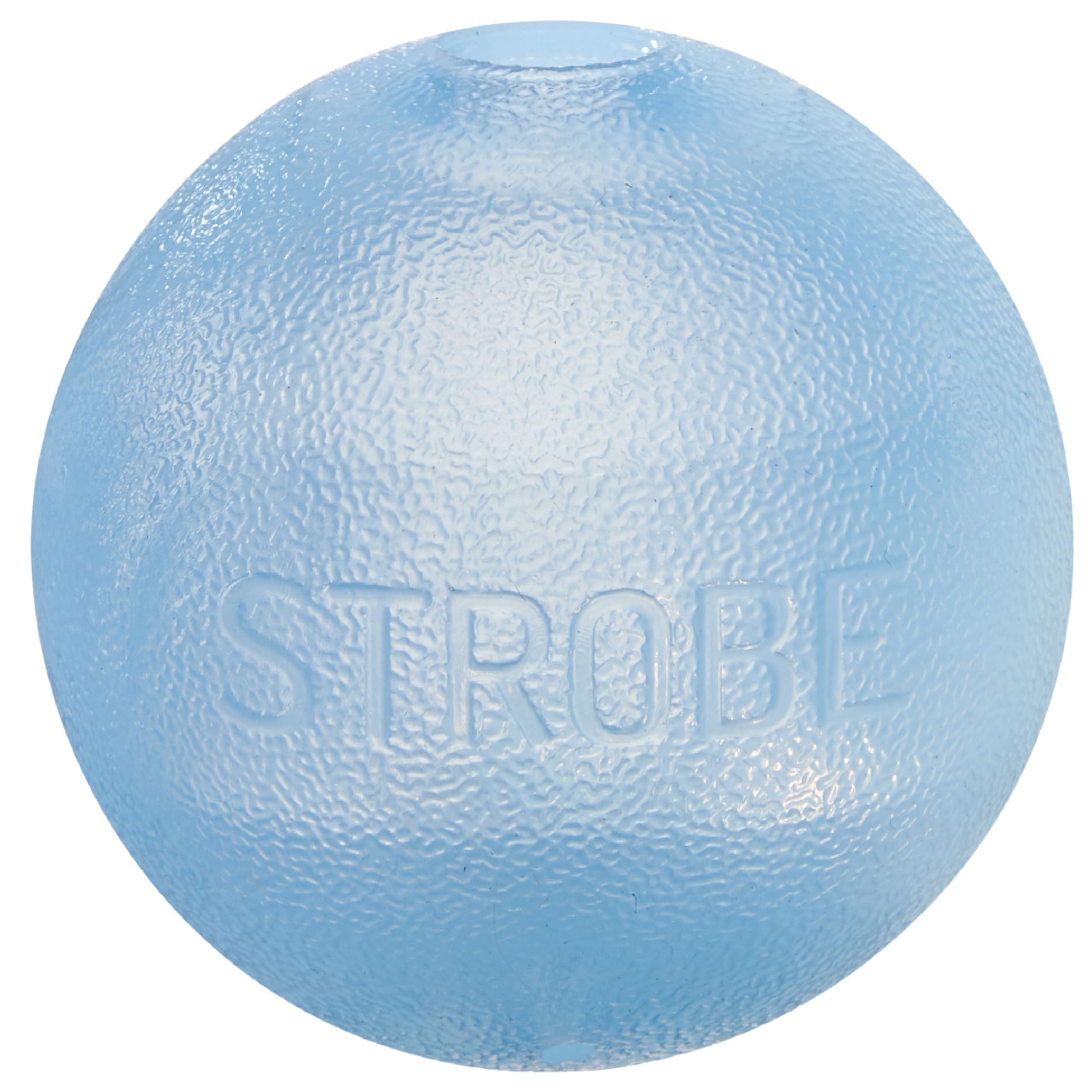 Outward Hound By Planet Dog Strobe Light Up Led Ball Dog Toy, Blue