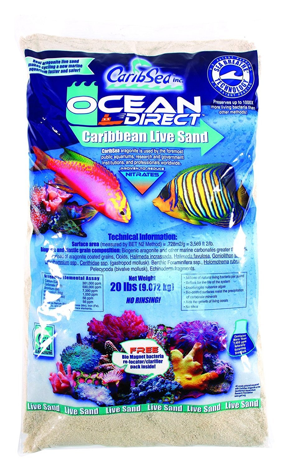 Ocean Direct Natural Live Sand