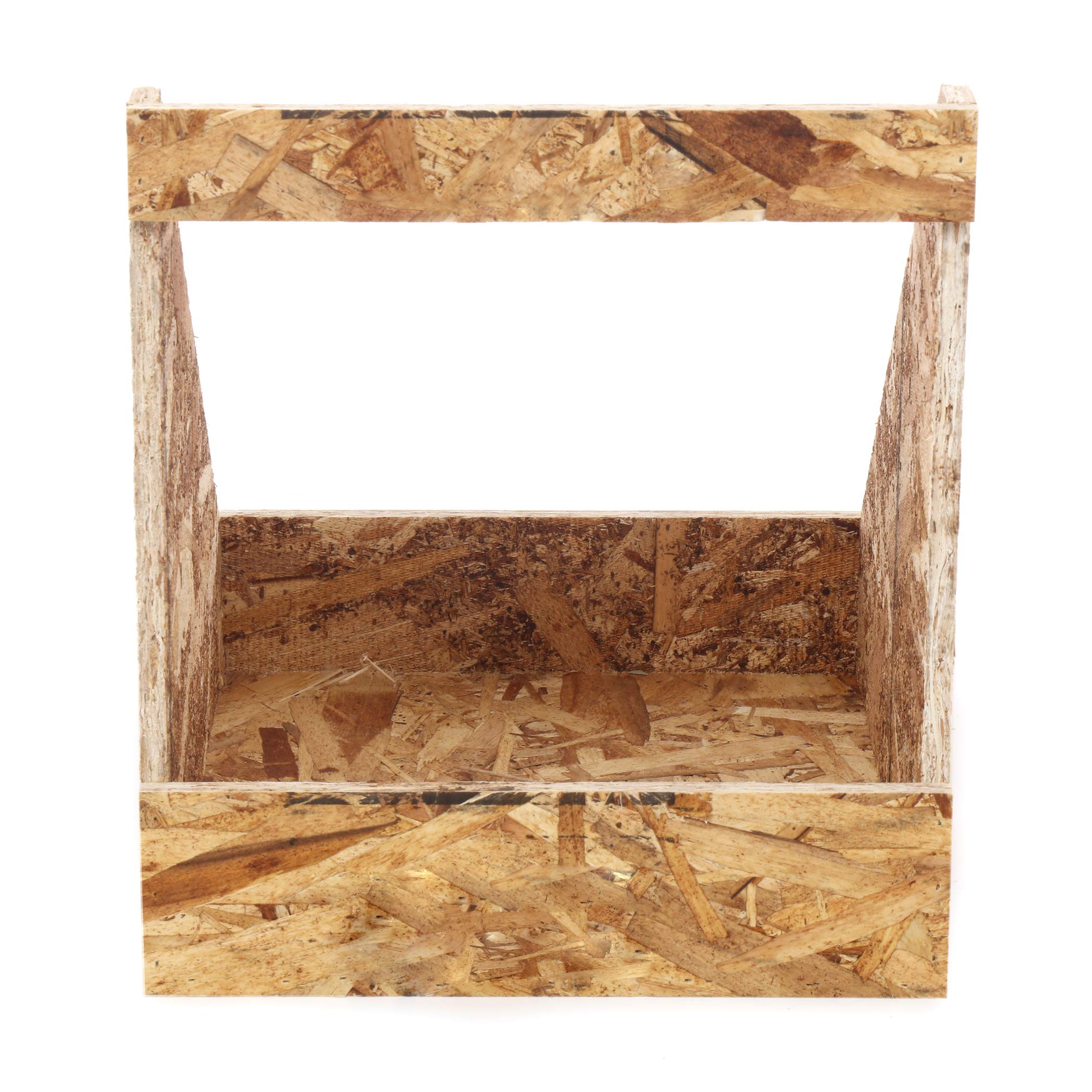 Ware Manufacturing Chicken Nesting Box, OSB Wood, Brown, 12.5"L x 11.5"W x 12.5"H, Model 01492, Single Pack