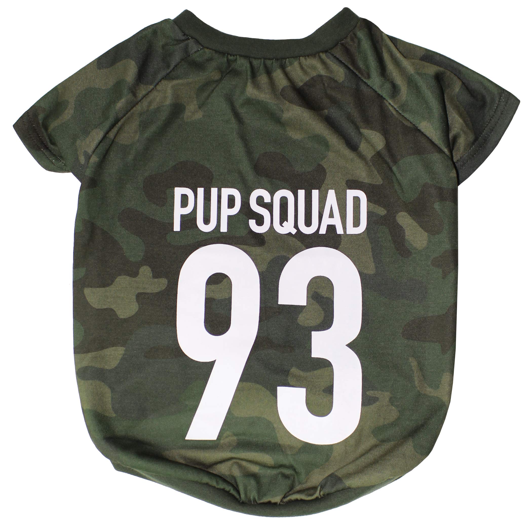 Laur Diy Pet Tee Shirt - Pup Squad - Laurdiy Dog Shirt, Large