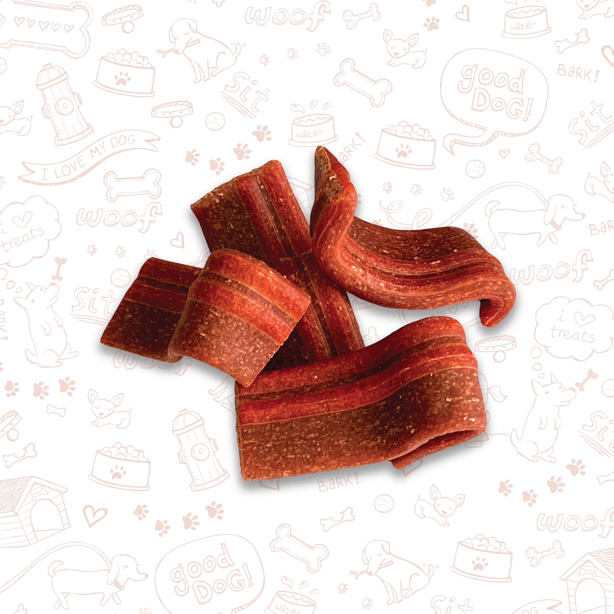 Meaty Treats BakN Creation Dog Treats Bacon, 25 Oz, 1Piece