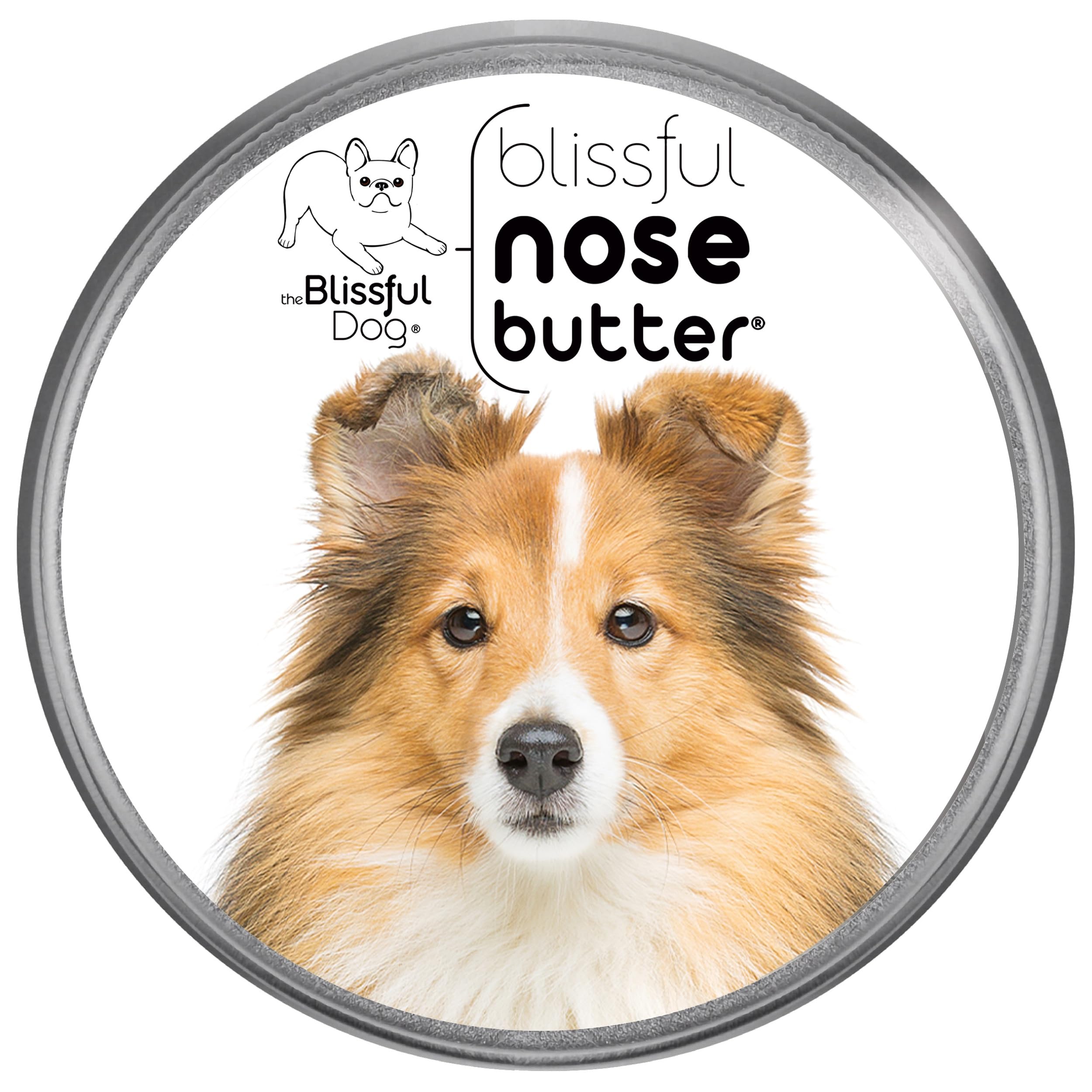 The Blissful Dog Shetland Sheepdog Unscented Nose Butter, 1-Ounce