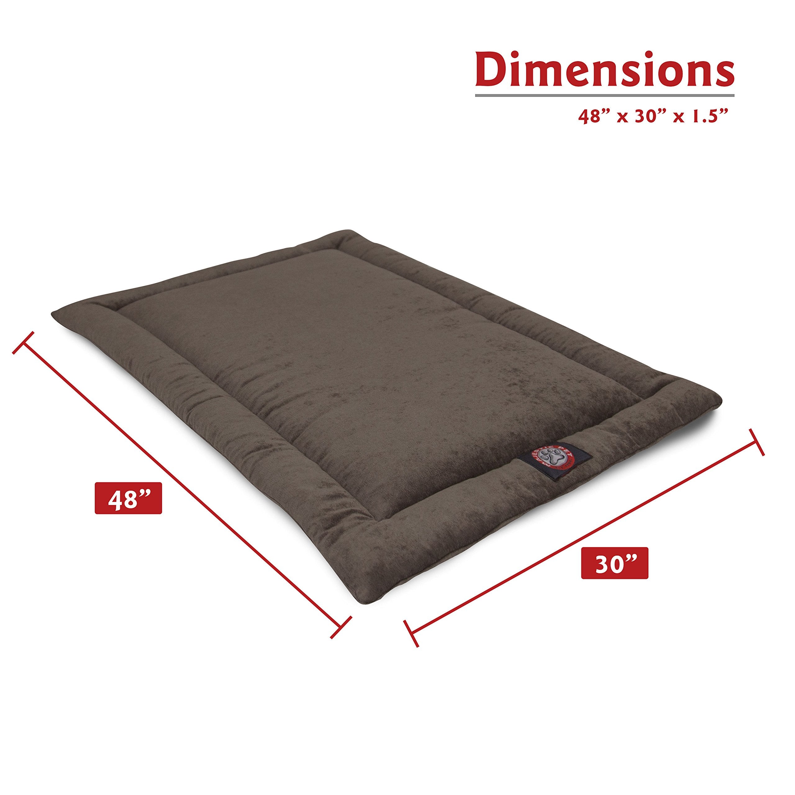 48 Villa Storm Gray Crate Dog Bed Mat By Majestic Pet Products