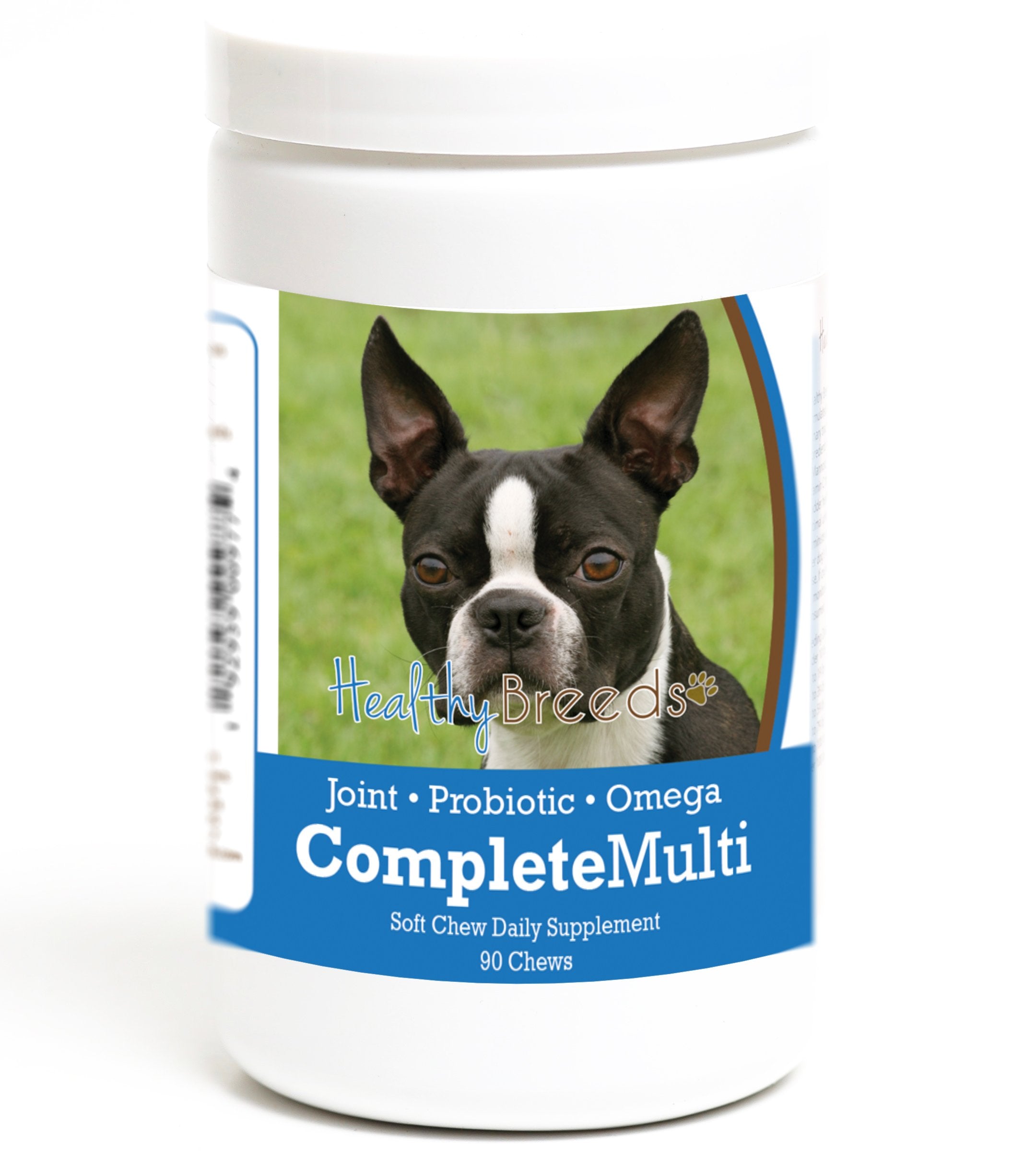 Healthy Breeds Boston Terrier All in One Multivitamin Soft Chew 90 Count