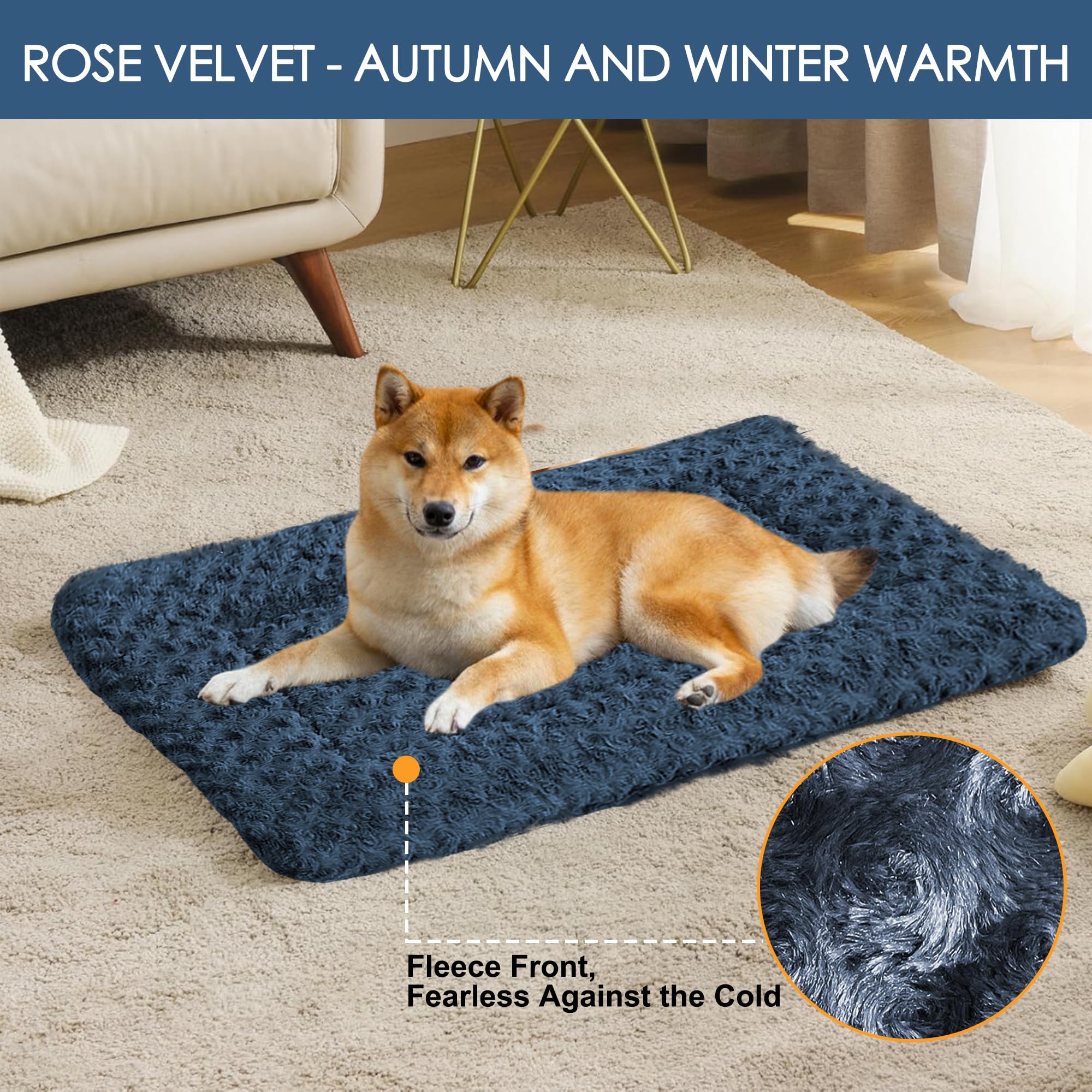 Wittop Small Dog Pads For Puppies - Square, Soft, And Chew Resistant Beds, Ideal For Travel Or Indoor Use, Machine Washable And