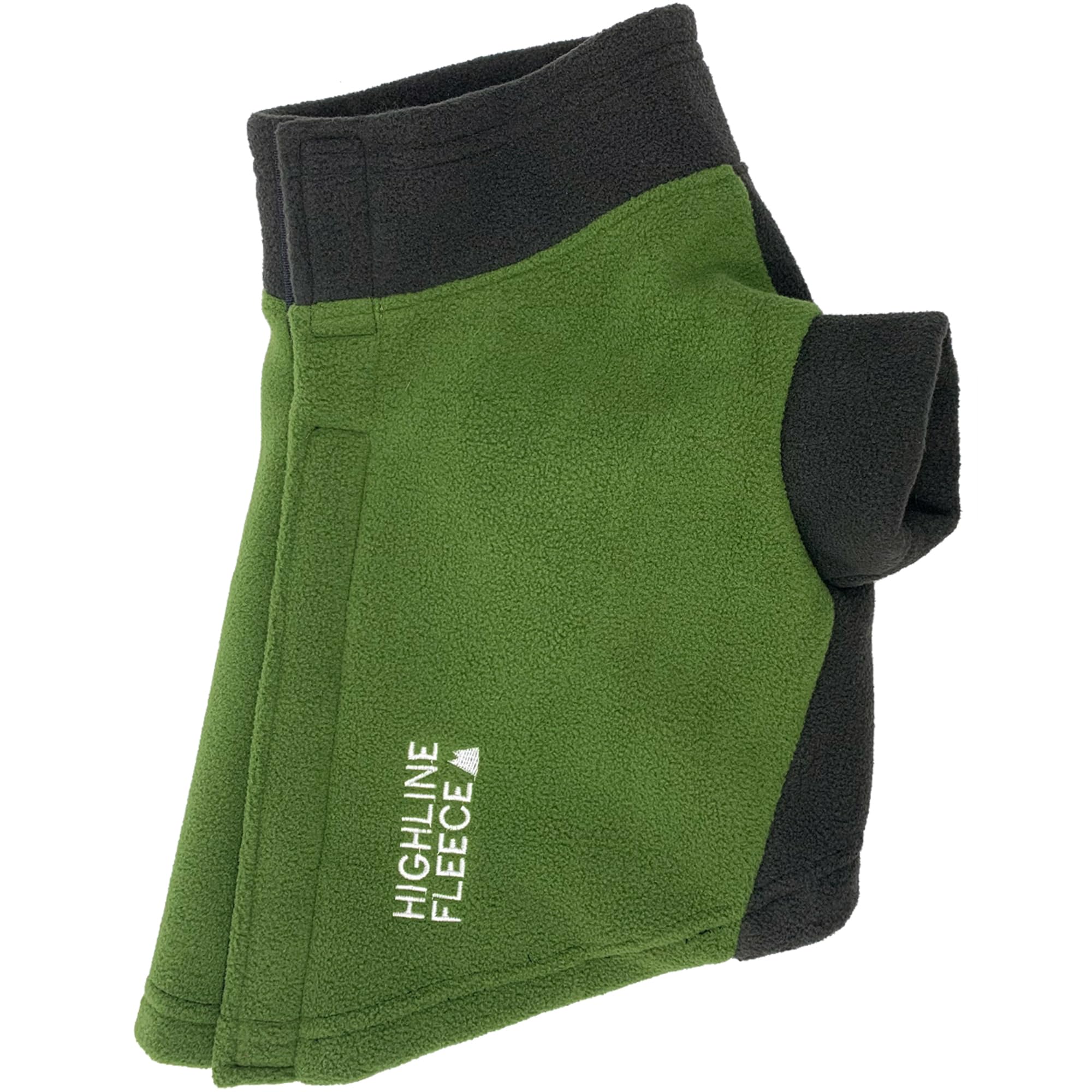 Doggie Design Highline Fleece Dog Coat Two Tone Green (Size 26)