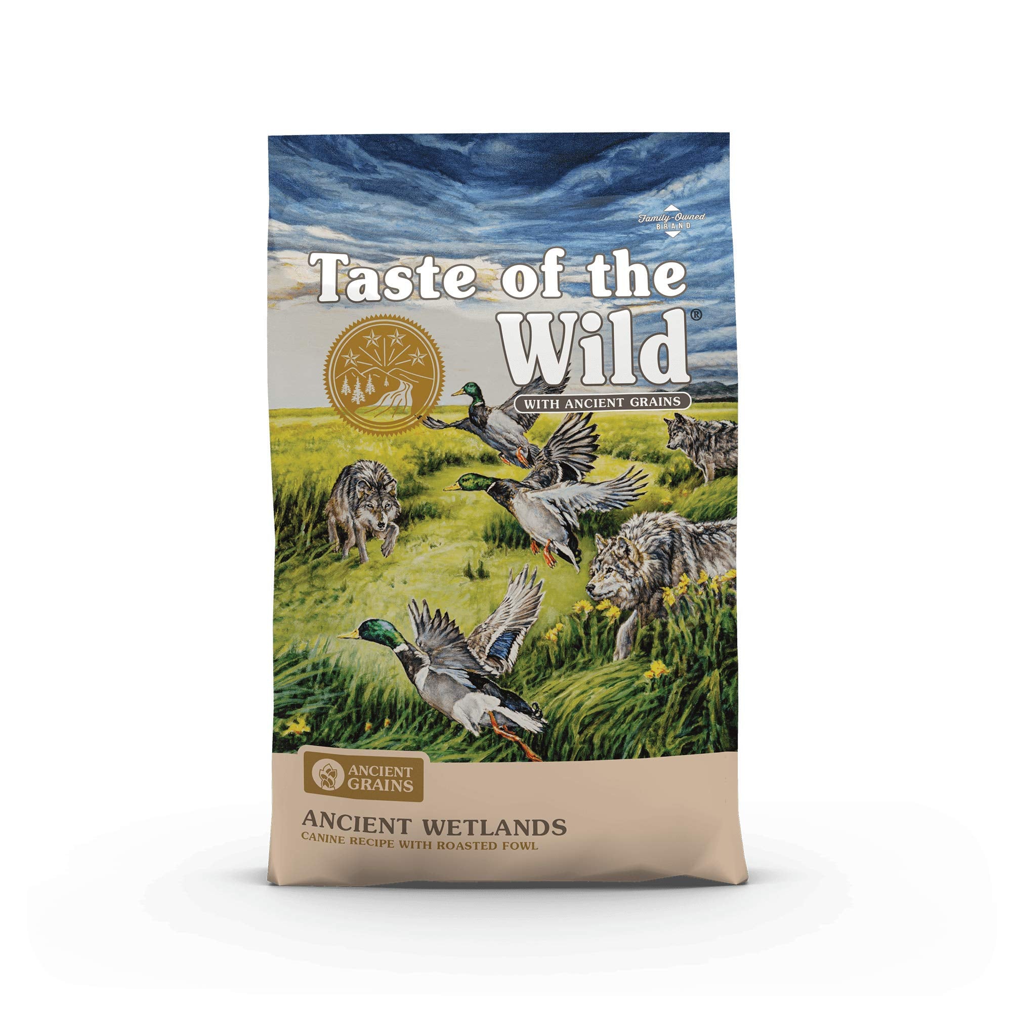 Taste of the Wild Ancient Wetlands Canine Recipe with Roasted Fowl and Ancient Grains 5lb