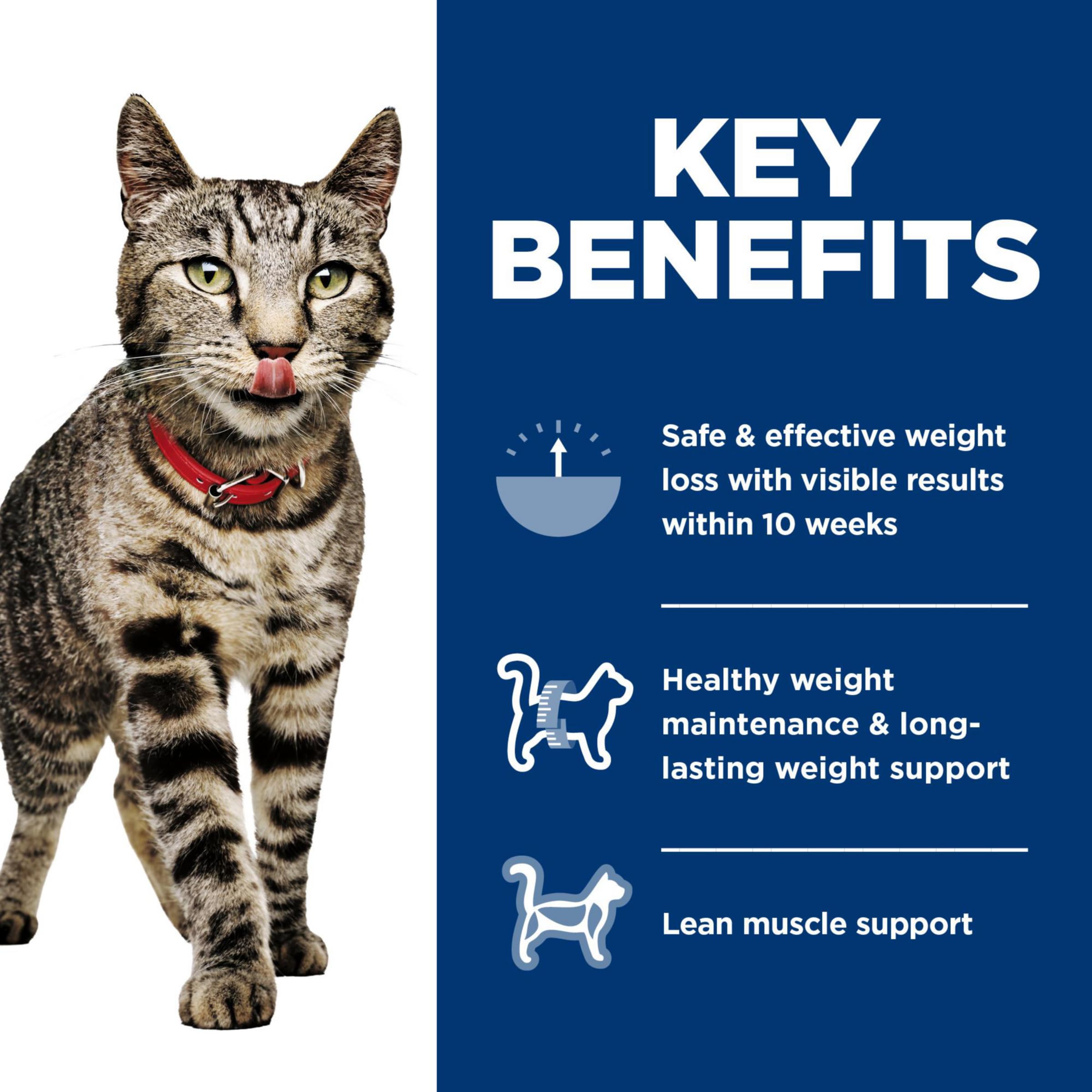 Hills Science Diet Perfect Weight, Adult 1-6, Weight Management Support, Wet Cat Food, Variety Pack: Liver & Chicken Minced; Ch